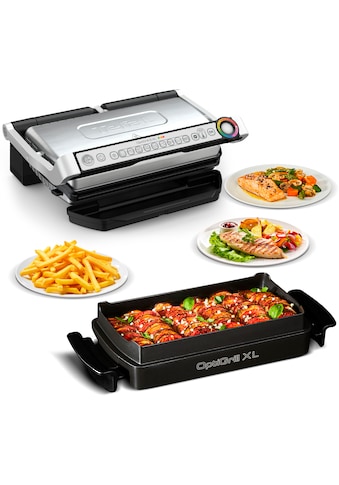 Tefal Kontaktgrill »GC724D OptiGrill+ XL« 20...