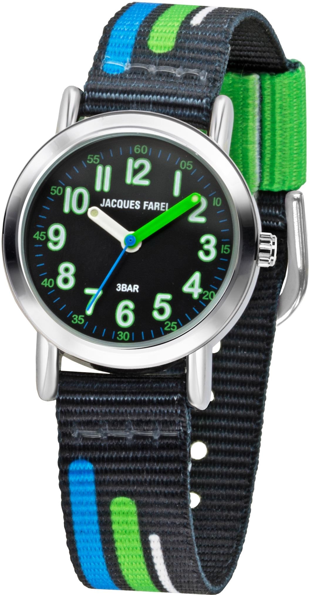 Jacques Farel Quarzuhr »KPS 403«, Armbanduhr, Kinderuhr, ideal auch als Geschenk