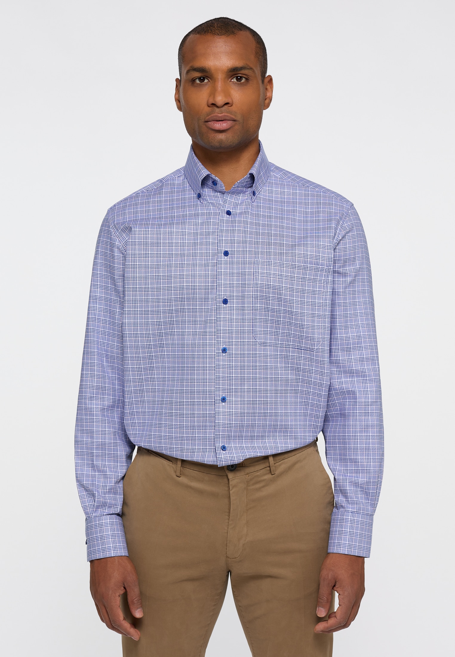 Eterna Langarmhemd »COMFORT FIT« NON IRON (bügelfrei)