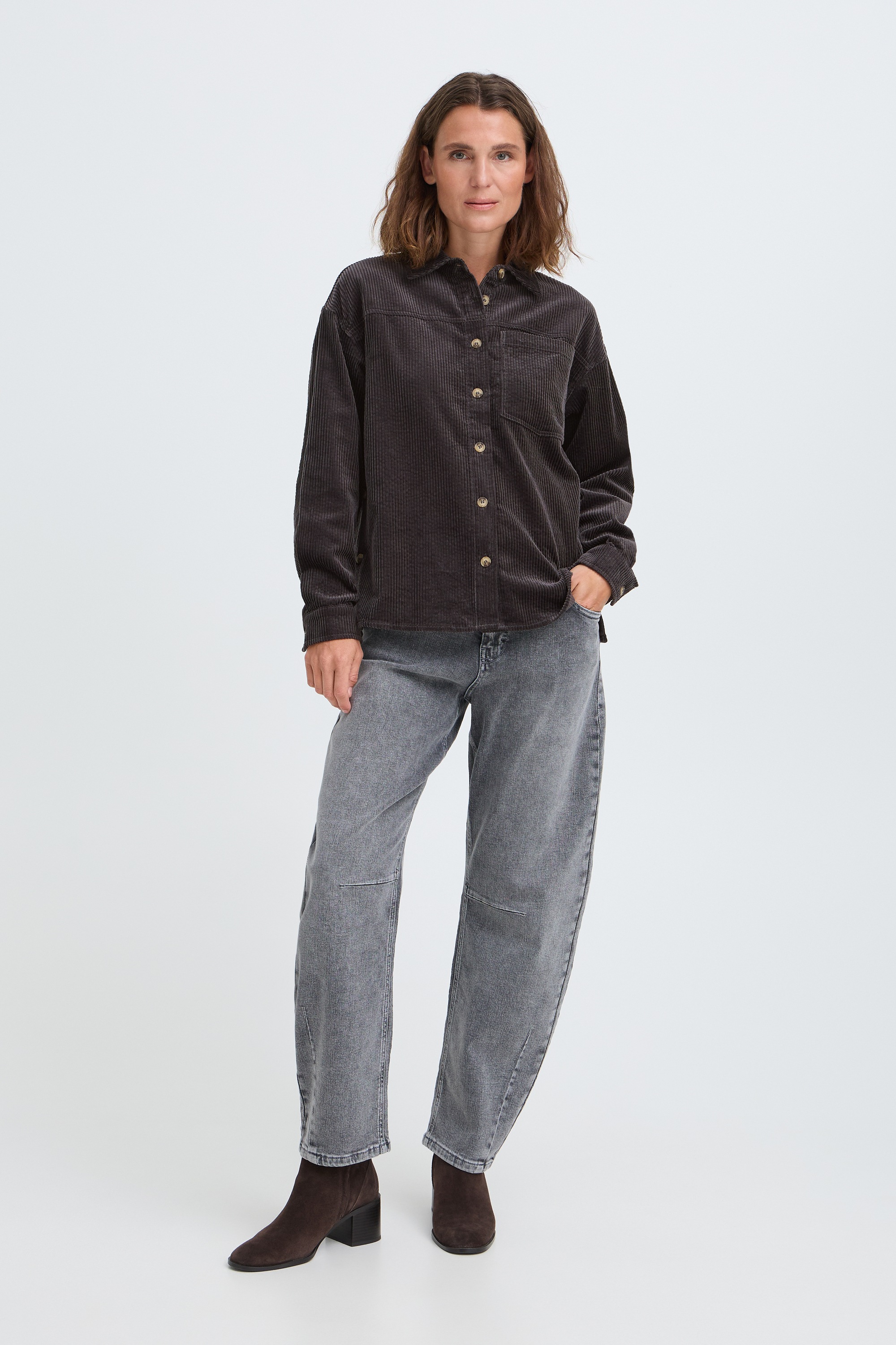 Pulz Jeans Hemdjacke »Damen Overshirts PZESSY«