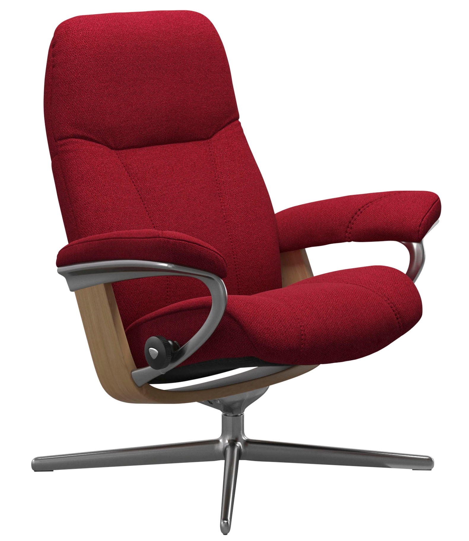 Stressless® Relaxsessel »Consul«, mit Cross Base, Größe S, M & L, Holzakzent Eiche