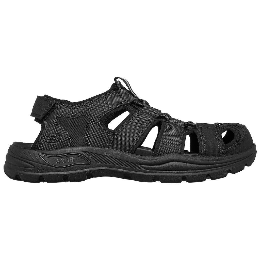 Skechers Sandale »VERLANDER«, Sommerschuh, Klettschuh, Freizeitsandale, mit Klett an der Ferse