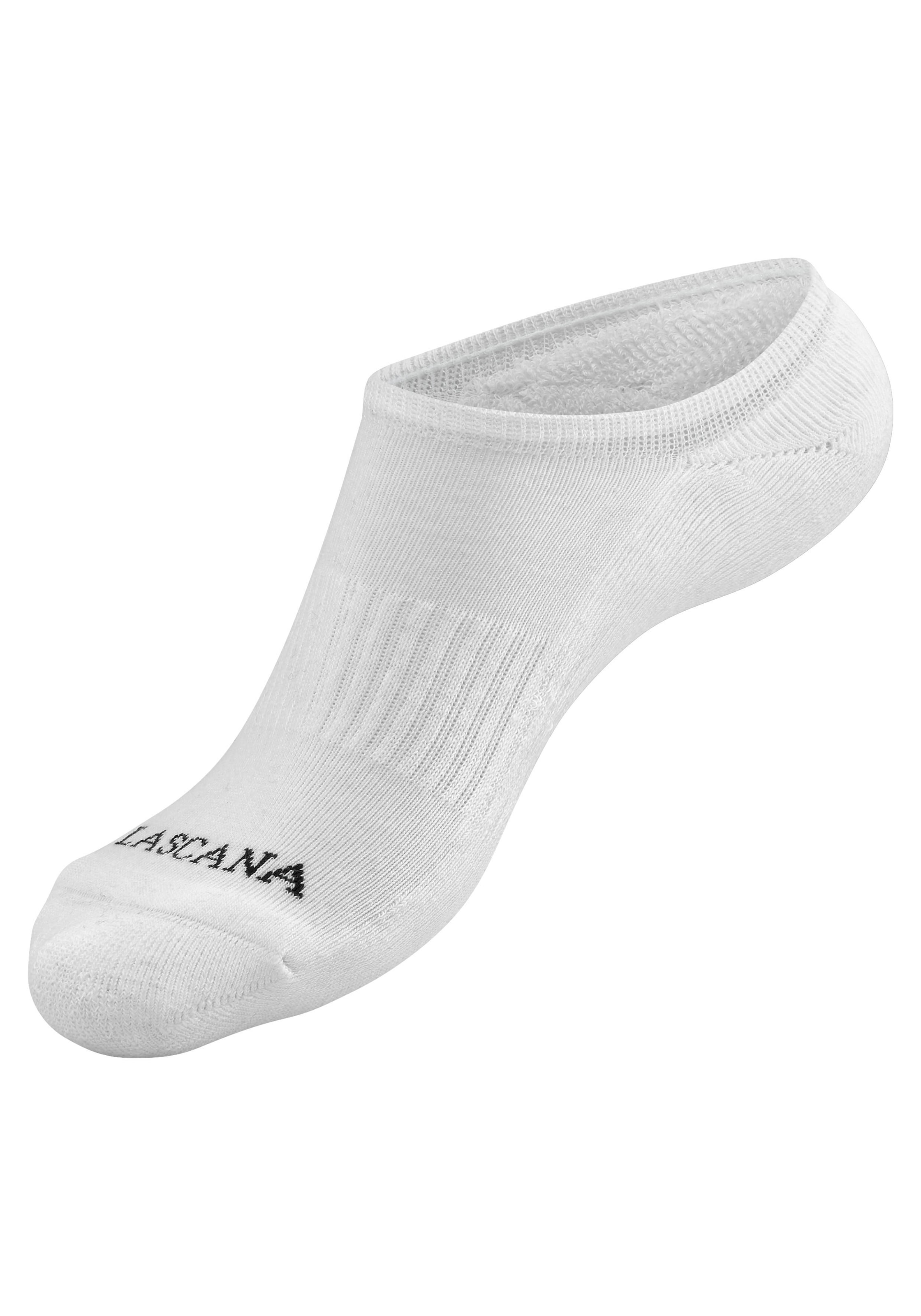 LASCANA ACTIVE Sneakersocken, (Set, 7 Paar), online BAUR Fußfrottee kaufen | mit