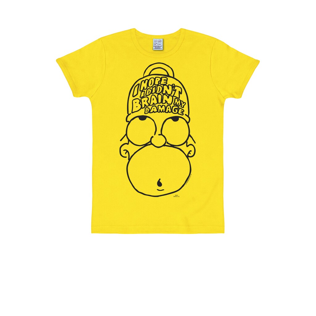 LOGOSHIRT T-Shirt »Homer«, mit witzigem Print