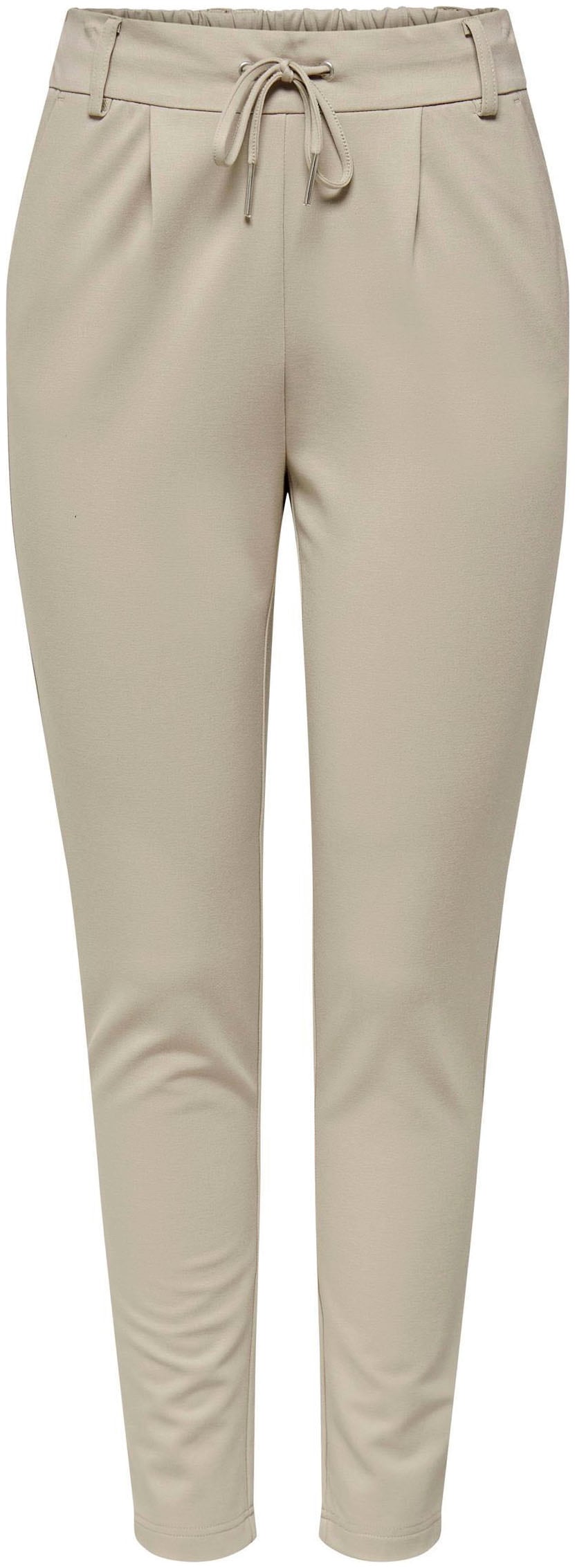 ONLY Jogger Pants »ONLPOPTRASH LIFE EASY COL PANT PNT NOOS«, bequeme Form mit elastischem Bund und Kordelzug