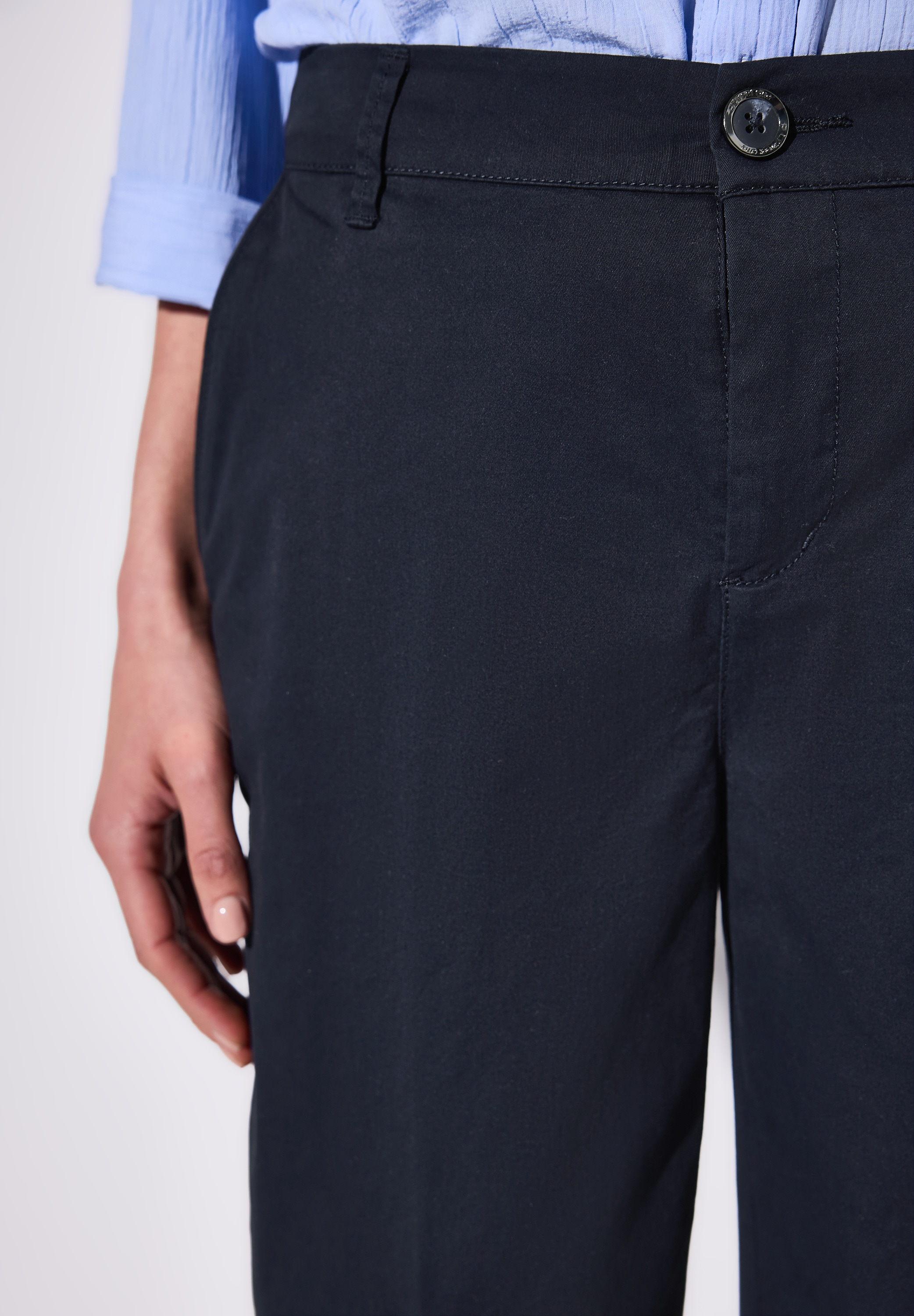 STREET ONE Chinohose, mit geradem Bein