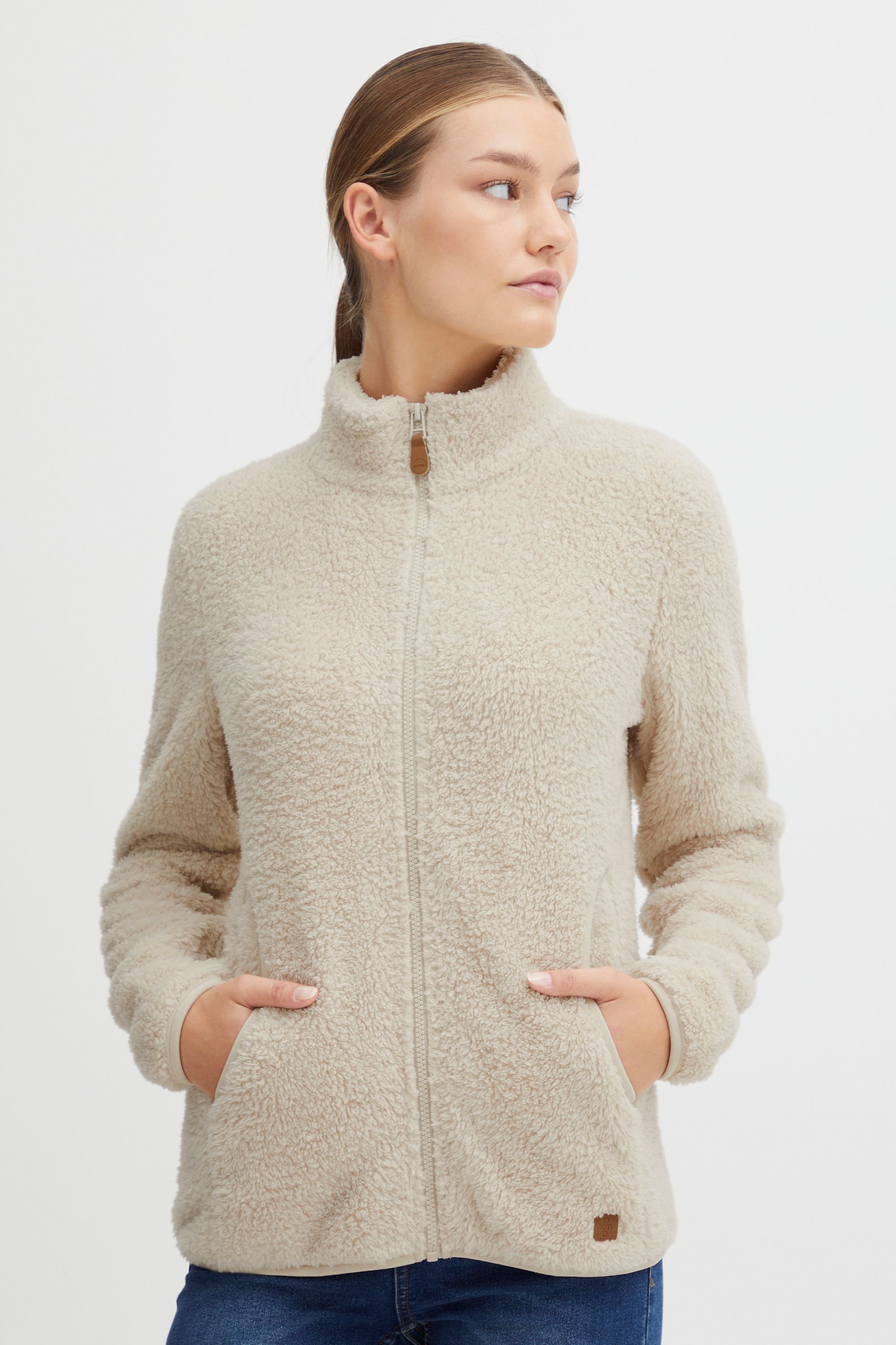OXMO Kapuzenfleecejacke »Sweatjacke OXTelsa«