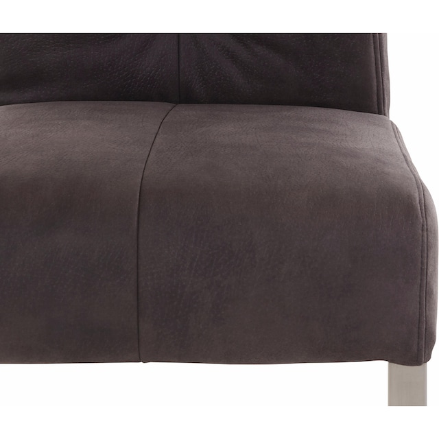 Black Friday MCA furniture Esszimmerstuhl »Salva Schwingstuhl 1«, (Set), 2  St., Microfaser, mit Tonnentaschenfederkern, belastbar bis max. 120 kg |  BAUR