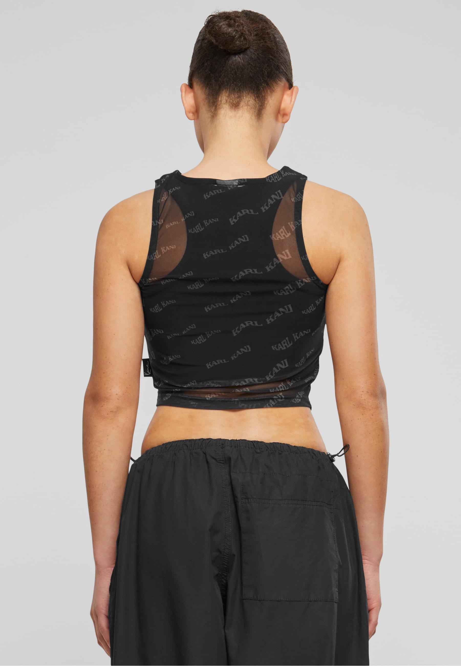 Karl Kani Muskelshirt »Karl Kani Damen KW242-003-2 Chest Signature Gathering Mesh Top«, (1 tlg.)