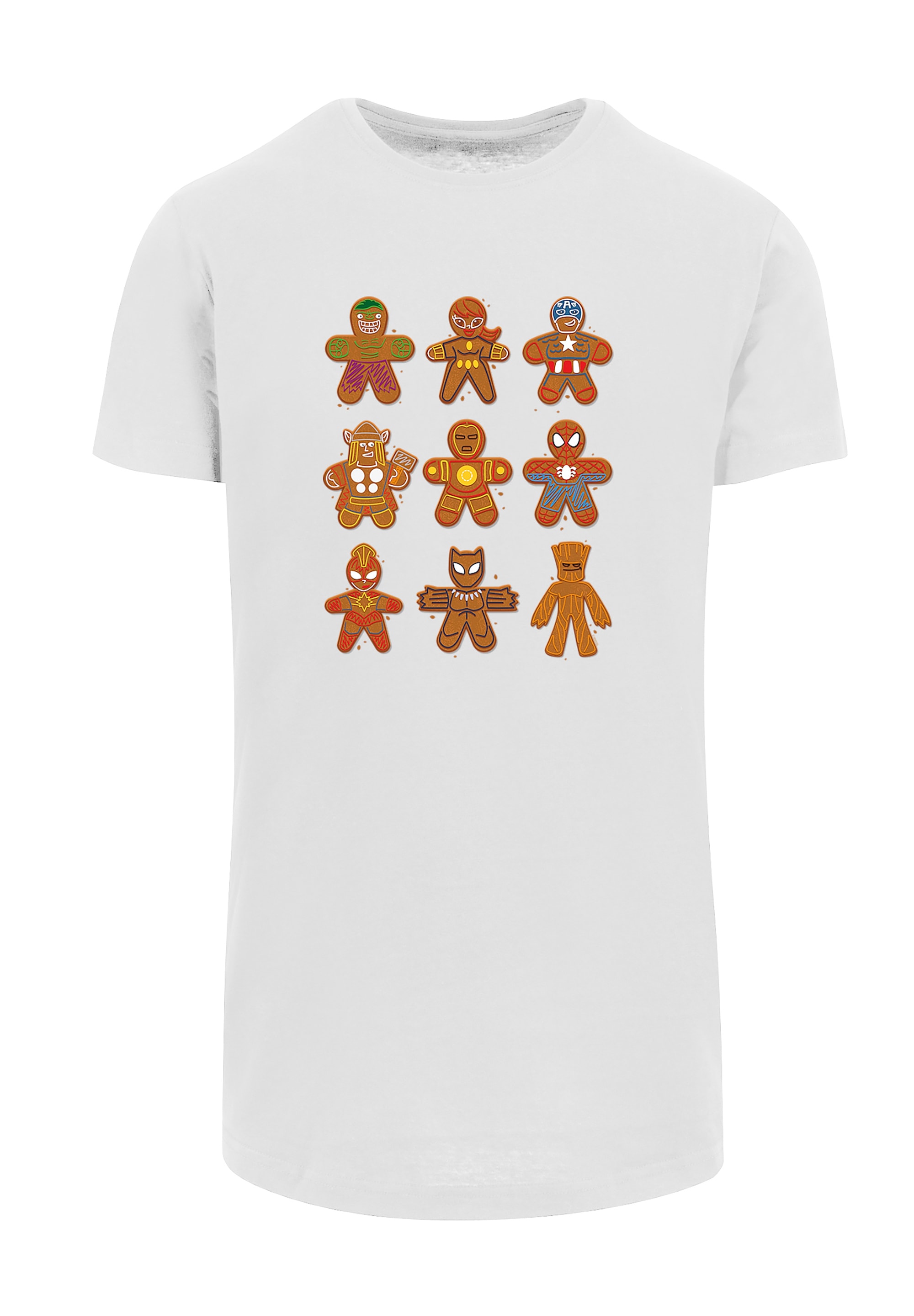 F4NT4STIC T-Shirt »Marvel Universe Christmas Lebkuchen Avengers«, Print ▷  für | BAUR