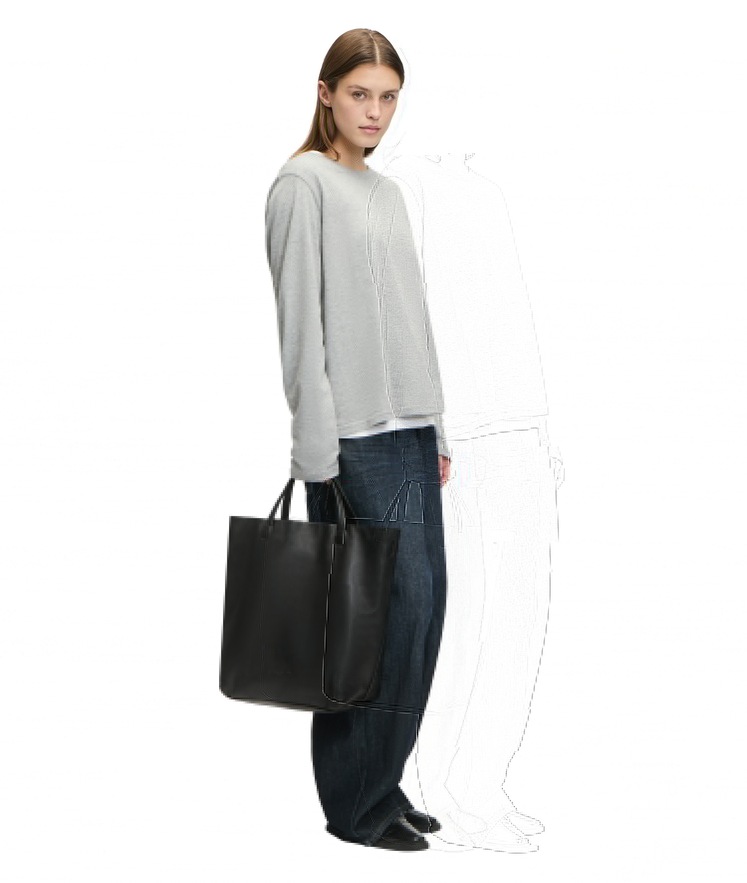 Liebeskind Berlin Shopper »Tote L HERA SHEEP NATURAL«, Henkeltasche Schultertasche Handtasche Damen