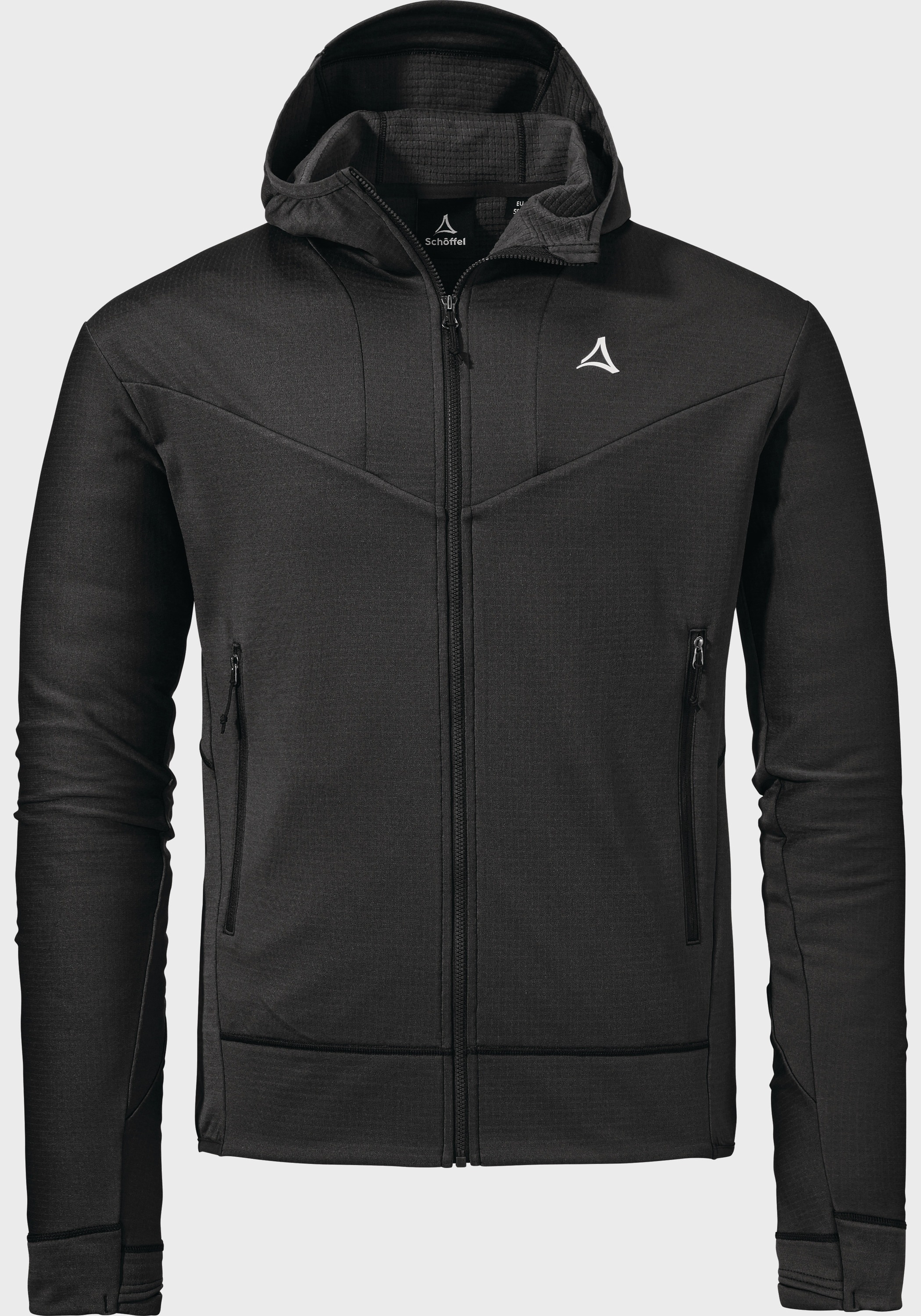 Schöffel Fleecejacke "Mountain Fleece Hoody Style Blaueis MNS" mit Kapuze günstig online kaufen