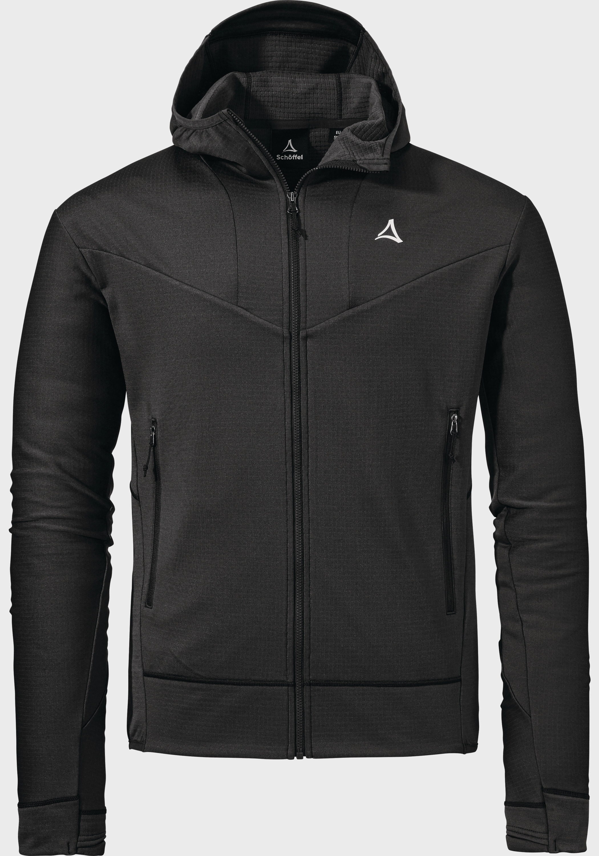 Schöffel "Mountain Fleece Hoody Style Blaueis MNS" mit Kapuze