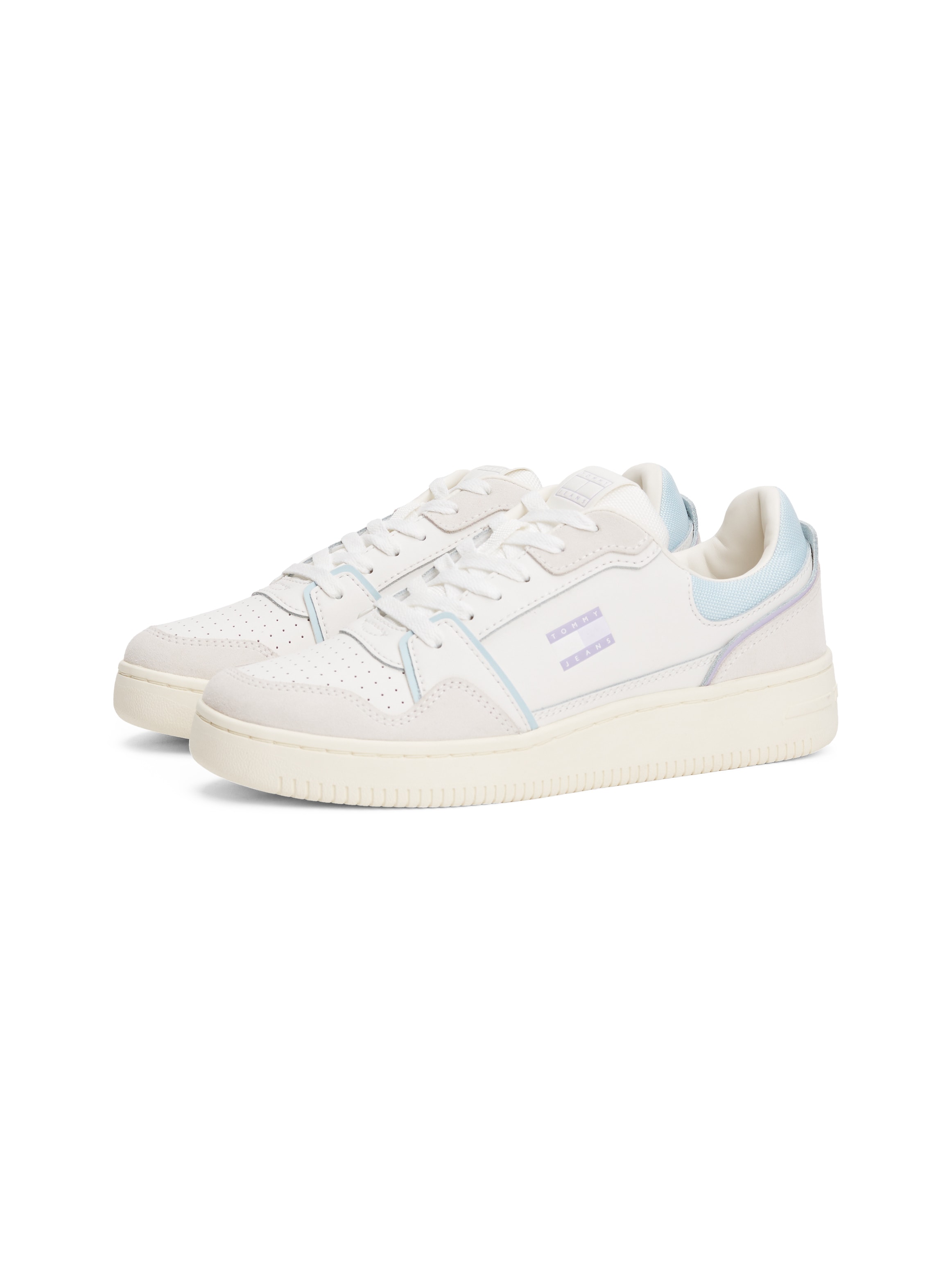 Tommy Jeans Keilsneaker "TJW RETRO BASKET SNEAKER", Schnürschuh, Halbschuh, günstig online kaufen