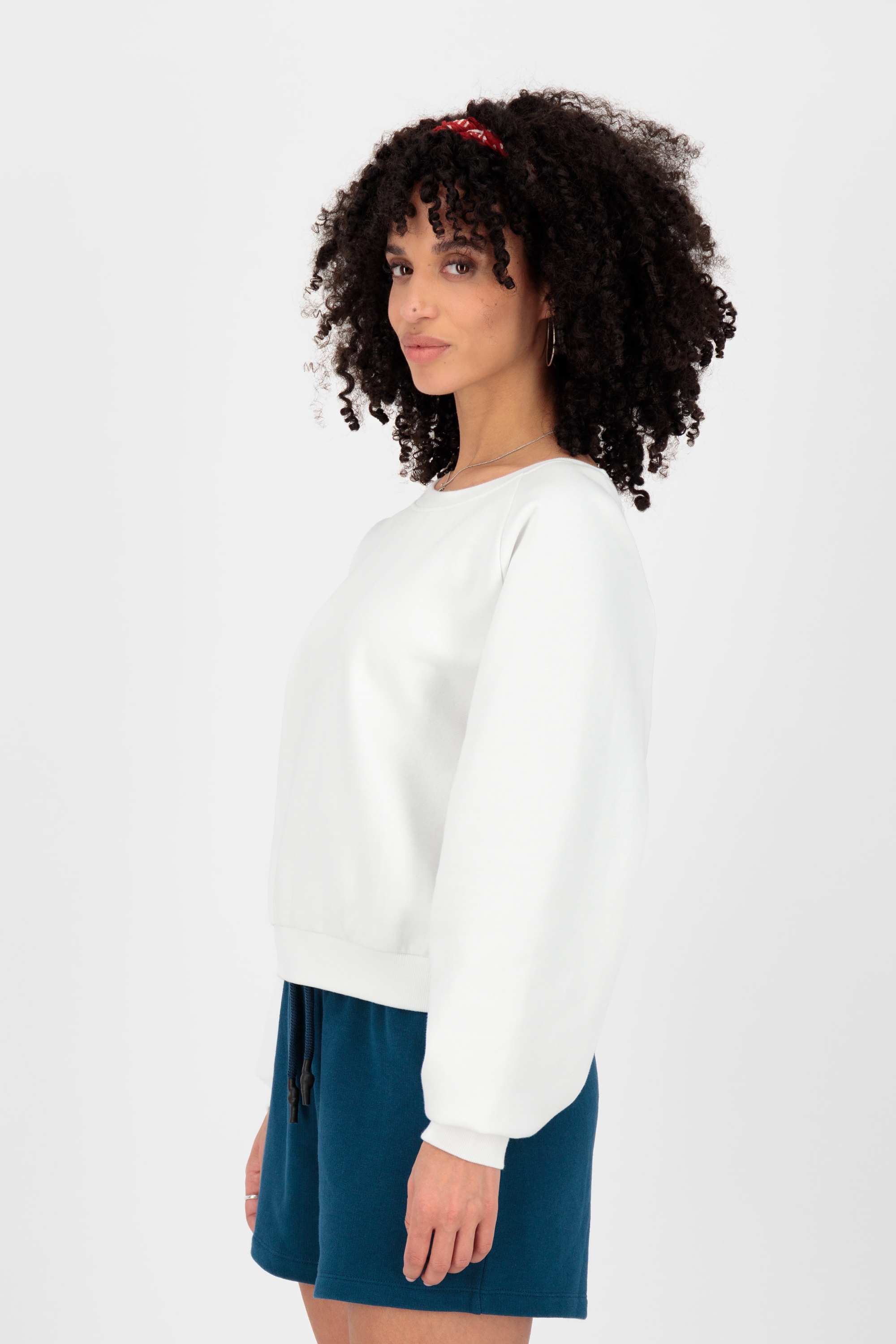 Alife & Kickin Sweatshirt »Damen TeonaAK A«, Basic Pullover mit Rundhalsausschnitt