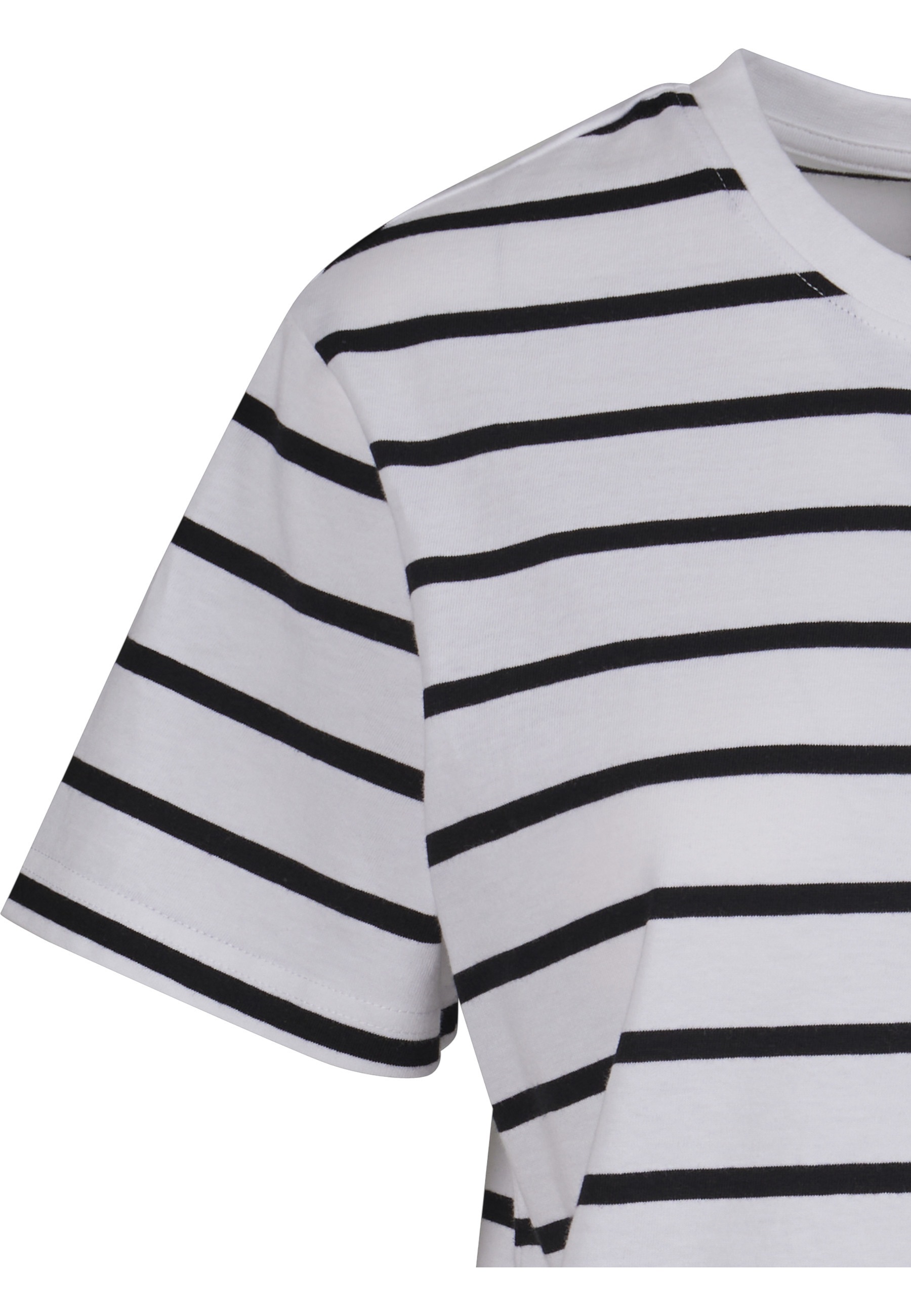URBAN CLASSICS T-Shirt »Urban Classics Damen Ladies Striped Boxy Tee« 1 Stk.