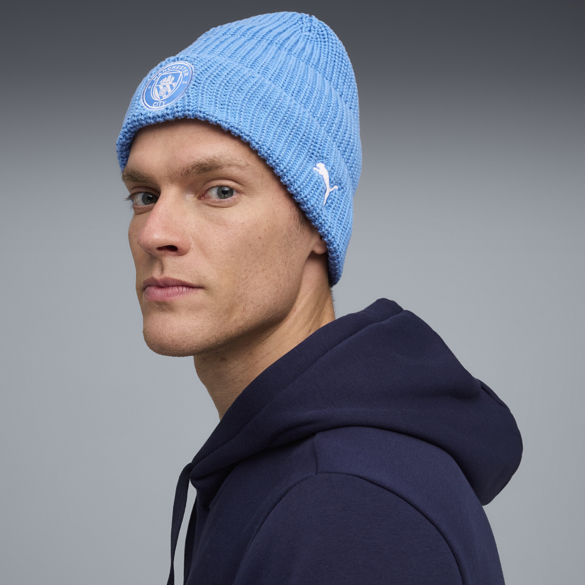 PUMA Beanie »Manchester City Essentials Beanie Erwachsene«