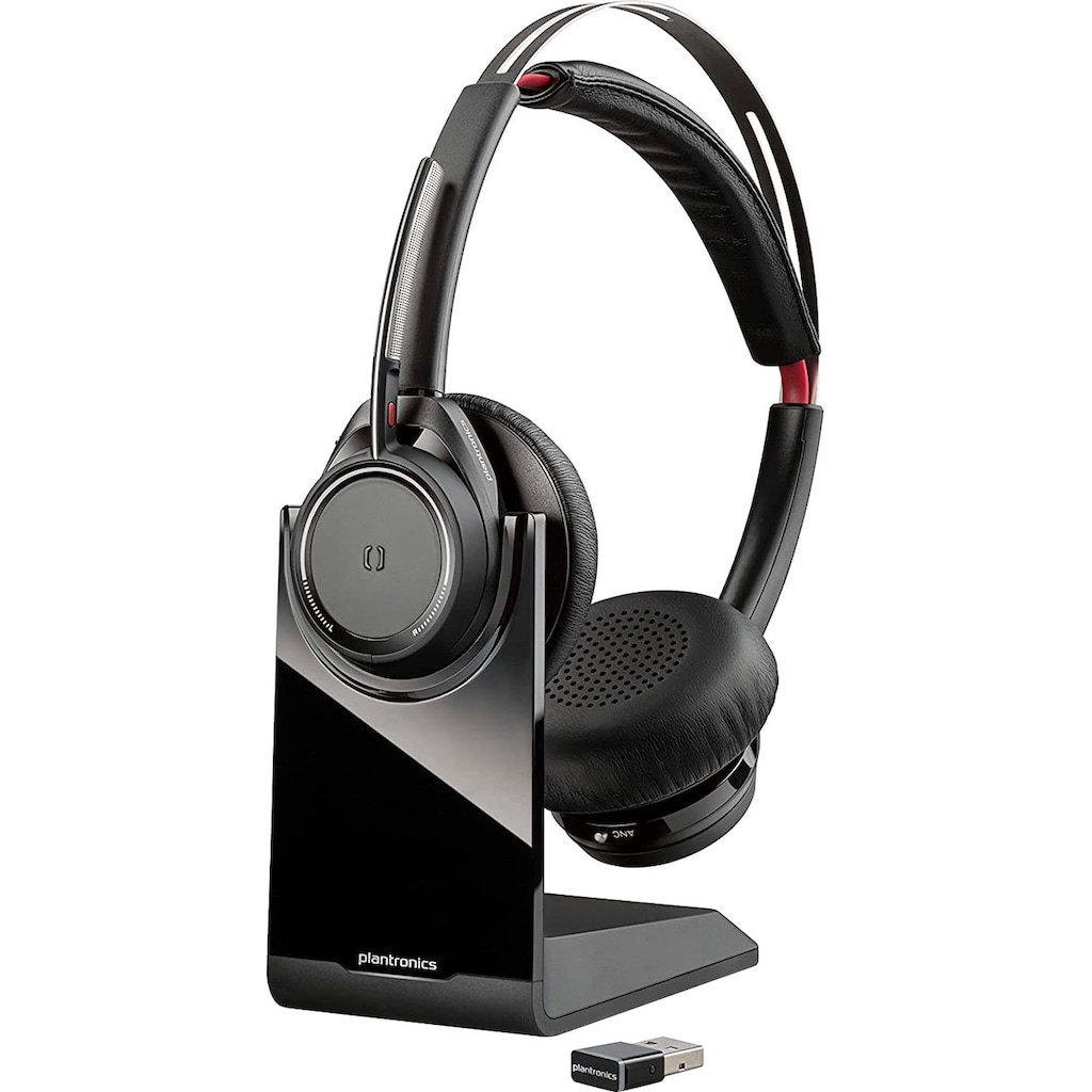 Poly Wireless-Headset »Voyager Focus UC«, Bluetooth, Noise-Cancelling