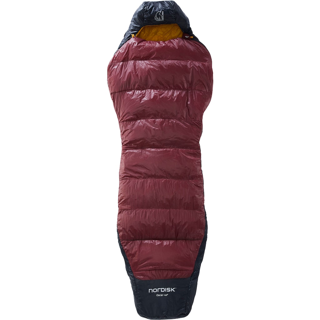 Nordisk Mumienschlafsack »Oscar +10Â° Curve«, (2 tlg.)