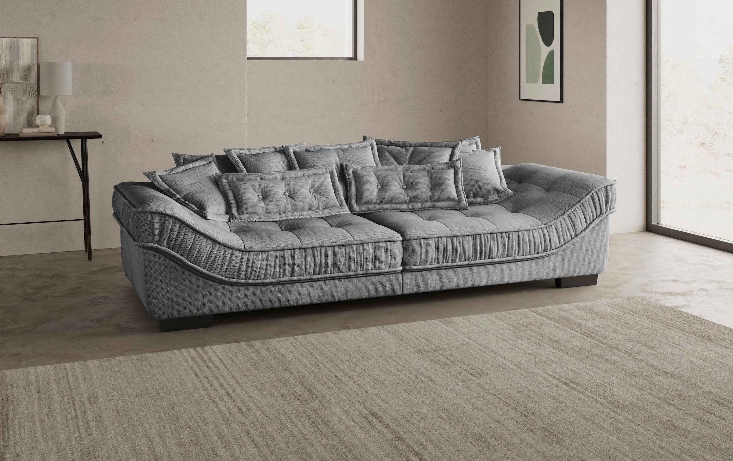 INOSIGN Big-Sofa "Diwan II DuraFlex", DuraFlex-Kaltschaumpolsterung, bis 14 günstig online kaufen