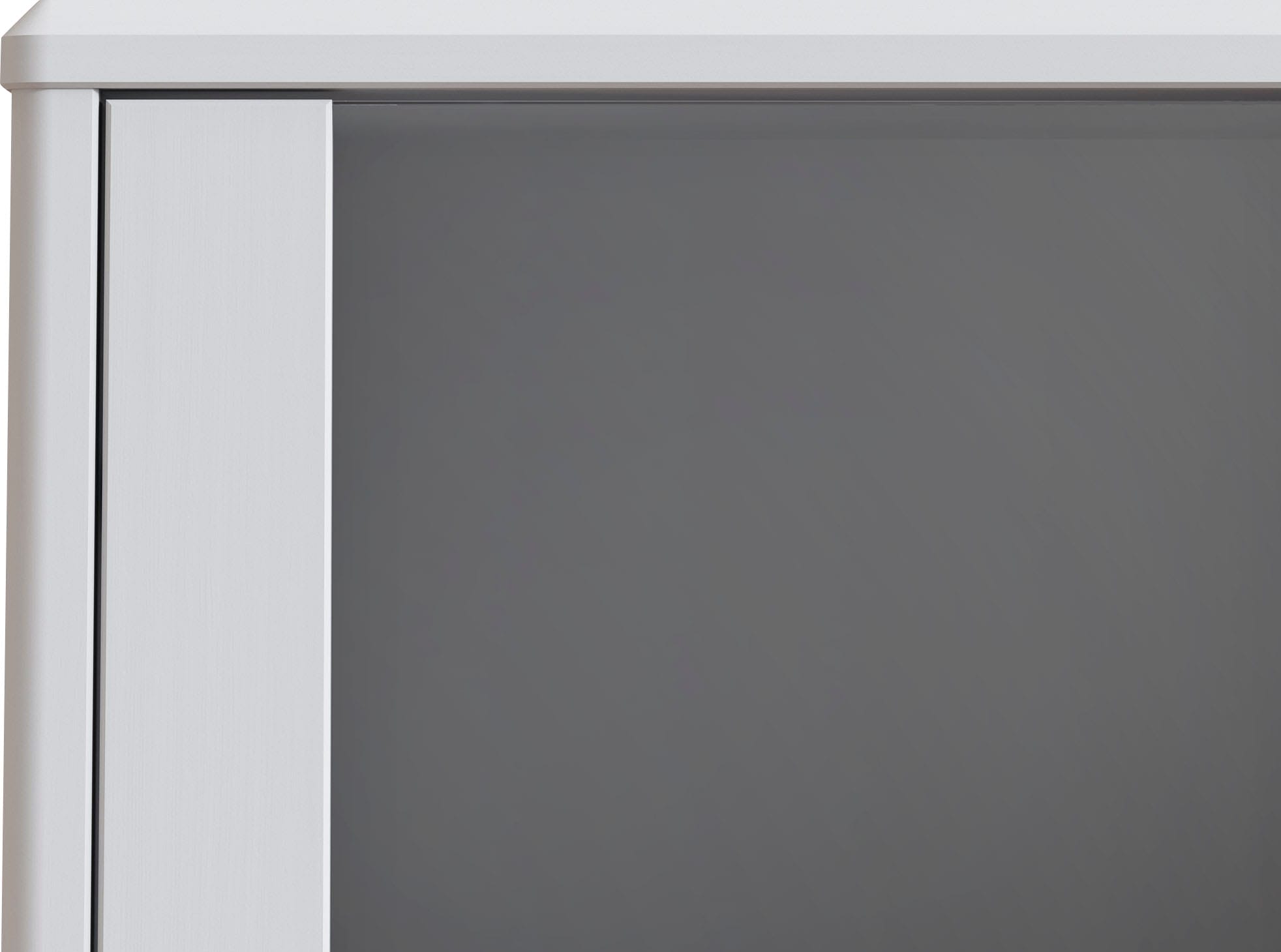 Home affaire Vitrine »Luven«, zertifiziertes Massivholz, Höhe 192 cm, 4 Türen und 1 Schublade
