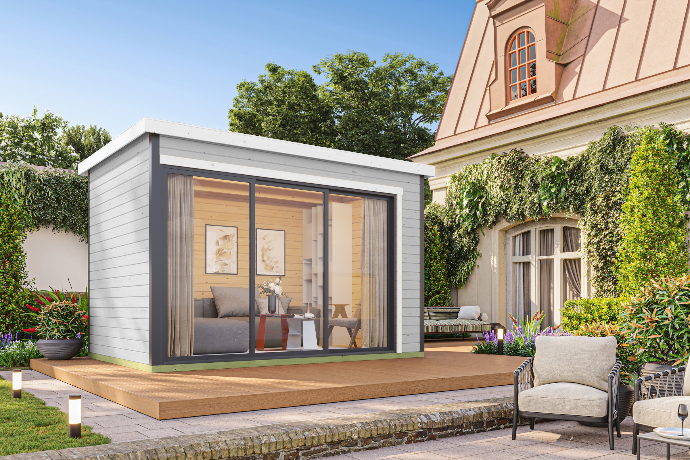 Nordic Holz Gartenhaus "AUSTIN 3" günstig online kaufen