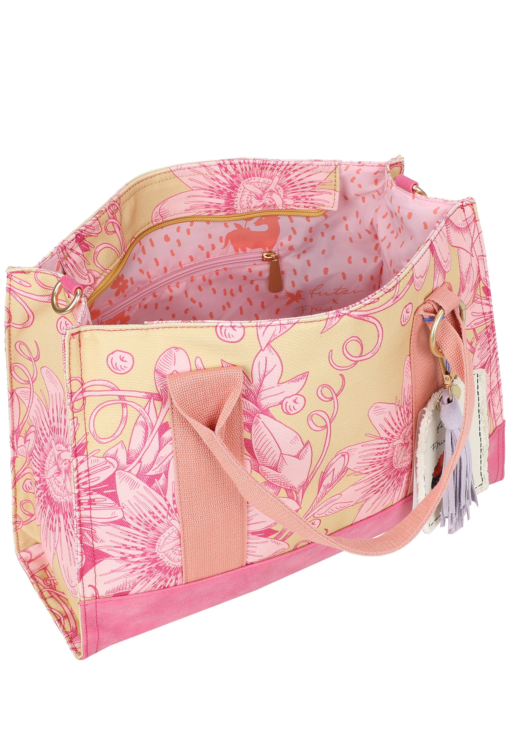 Fritzi aus Preußen Beuteltasche »Fritzi x Frida Kahlo« mit Blumenprint