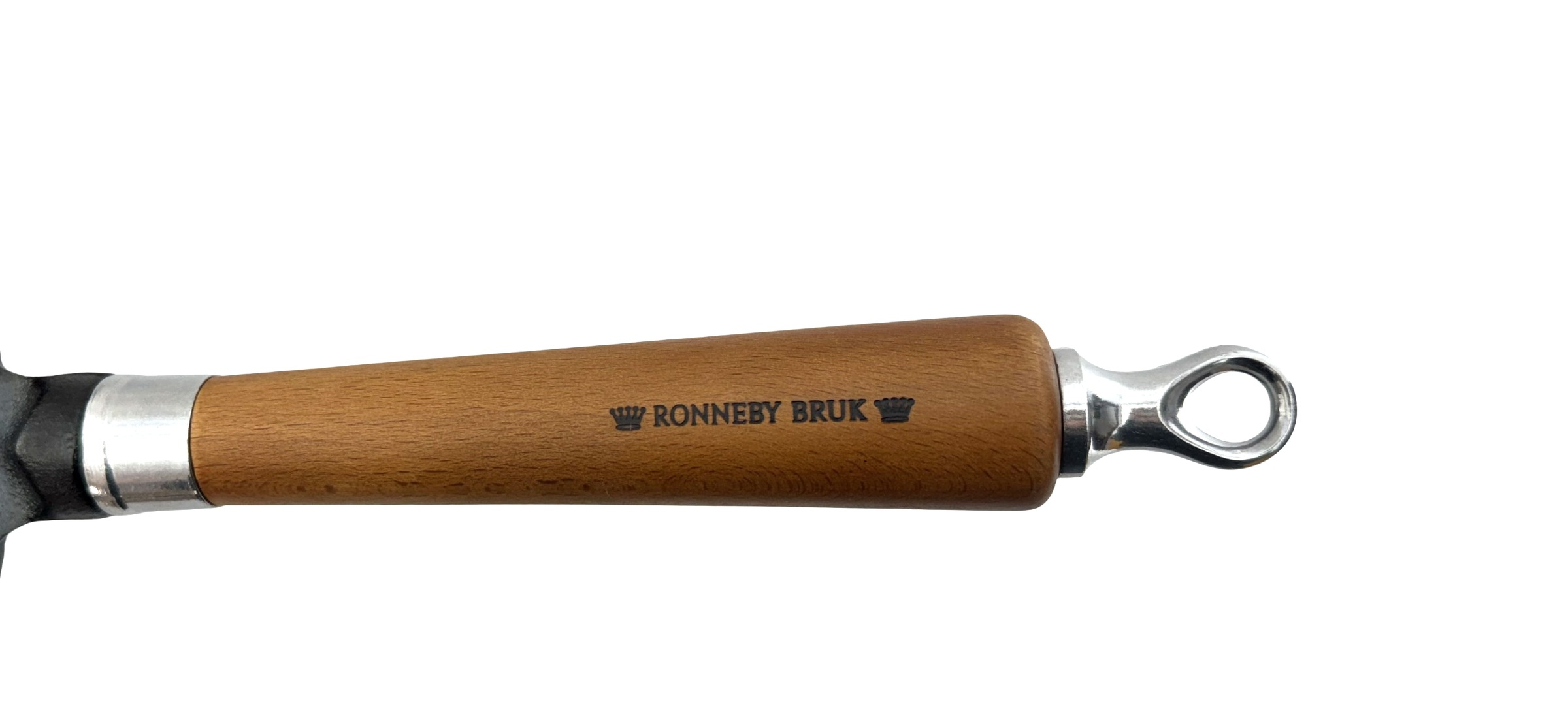 Bratpfanne RONNEBY BRUK "Maestro, hoch, Ø 20 cm, mit Holzgriff", schwarz, mit buchenholzgriff, B:20cm H:9cm L:44cm, Pfannen, Bratpfanne 3