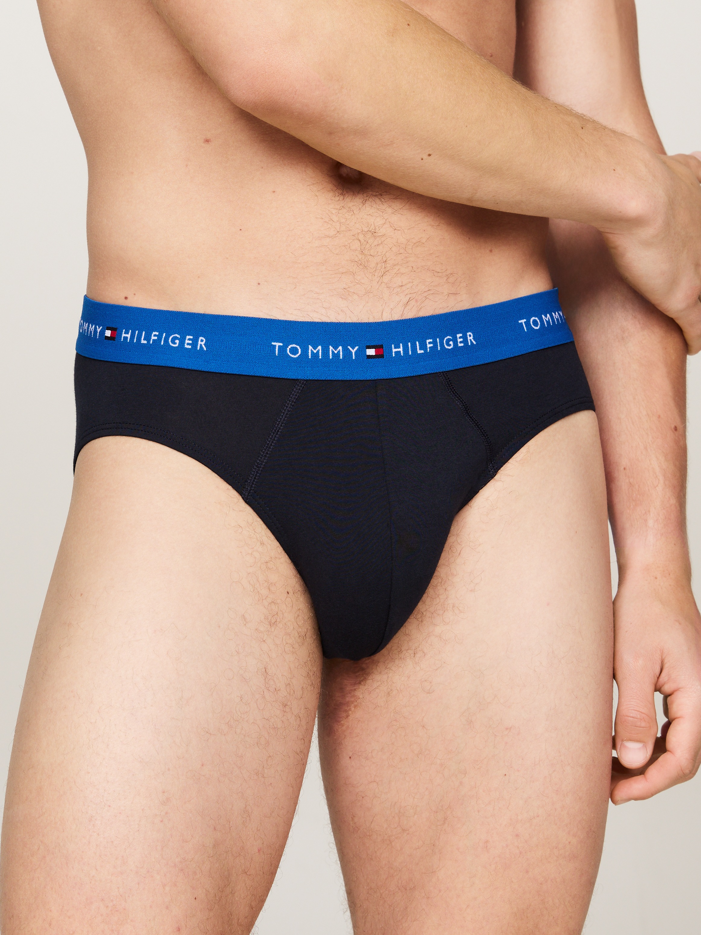 Tommy Hilfiger Underwear Slip »5P BRIEF«, (Packung, 5 St., 5er-Pack), mit Tommy Hilfiger Logo-Elastikbund