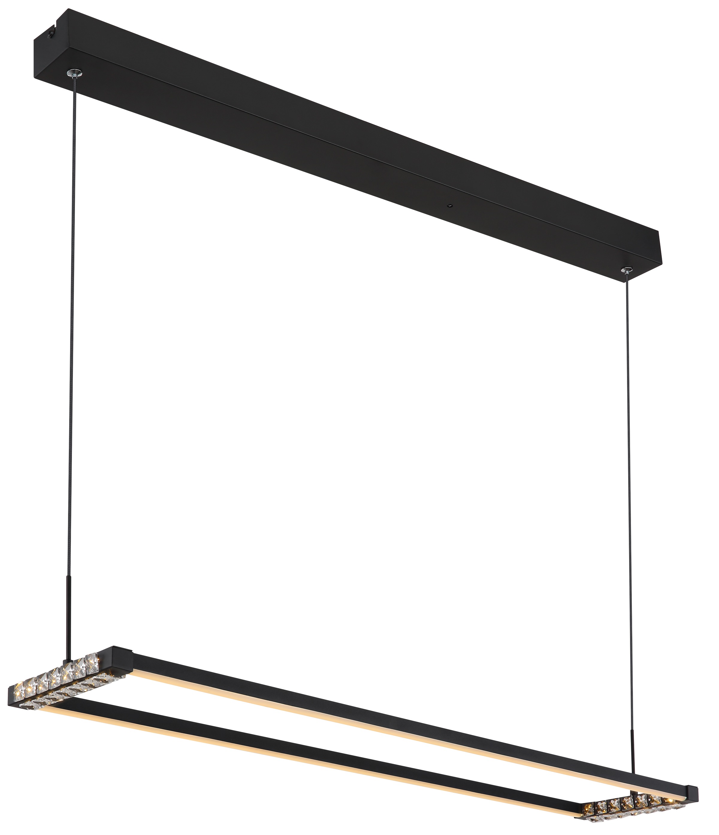 GLOBO LIGHTING LED Pendelleuchte »MARIELLA«, Leuchtmittel LED-Modul | LED fest integriert, Hängelampe/Hängeleuchte/Wohnzimmer/Esstisch/elegant