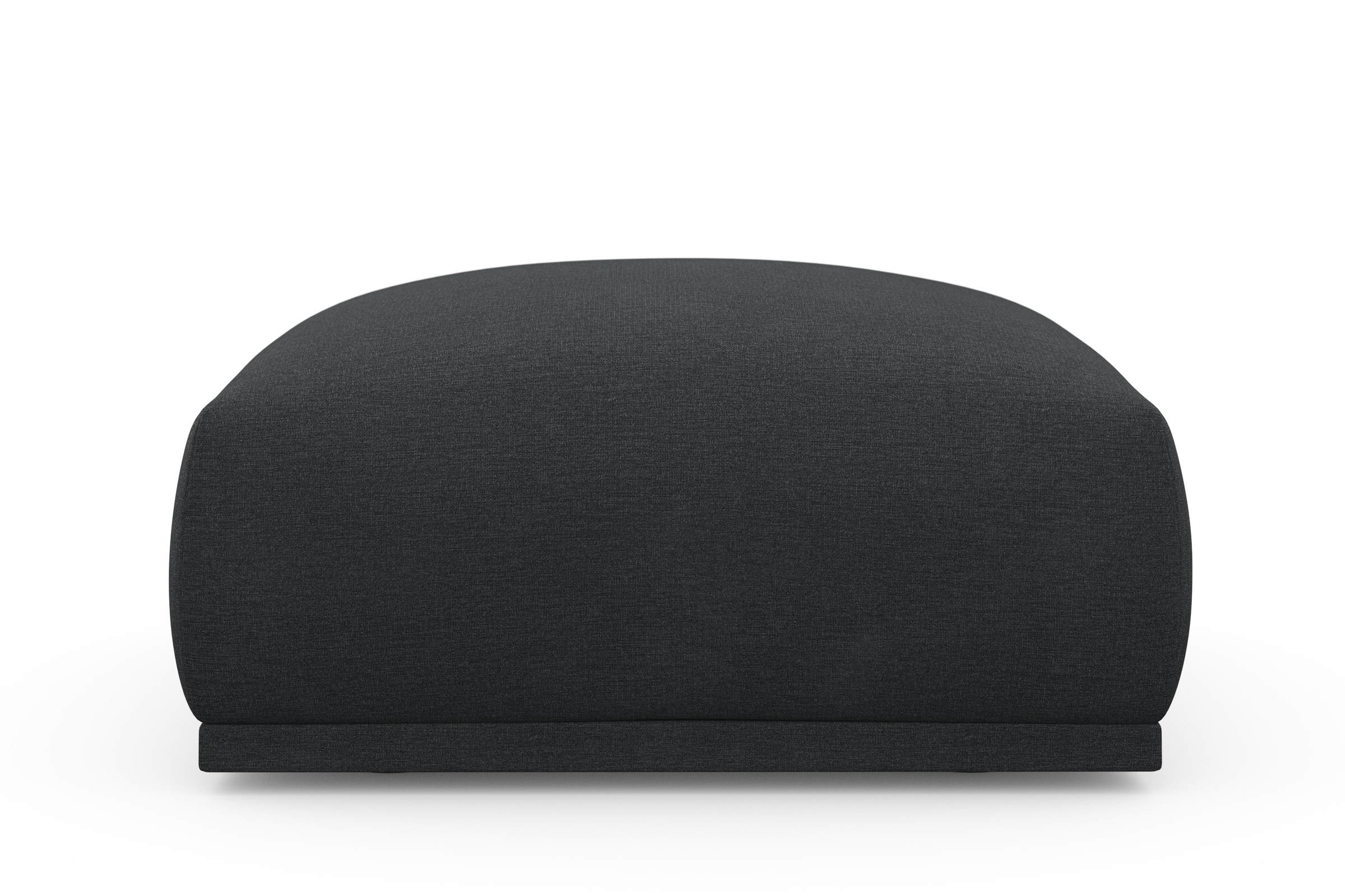 Hocker TRENDMANUFAKTUR "Braga, mit hochwertigem Kaltschaum, quadratisch, in Cord erhältlich", grau (anthrazit), B:85cm H:42cm T:85cm, 100% Polyester, Hocker, Hocker, moderner Polsterhocker, 85/42/85 cm (B/H/T) 2