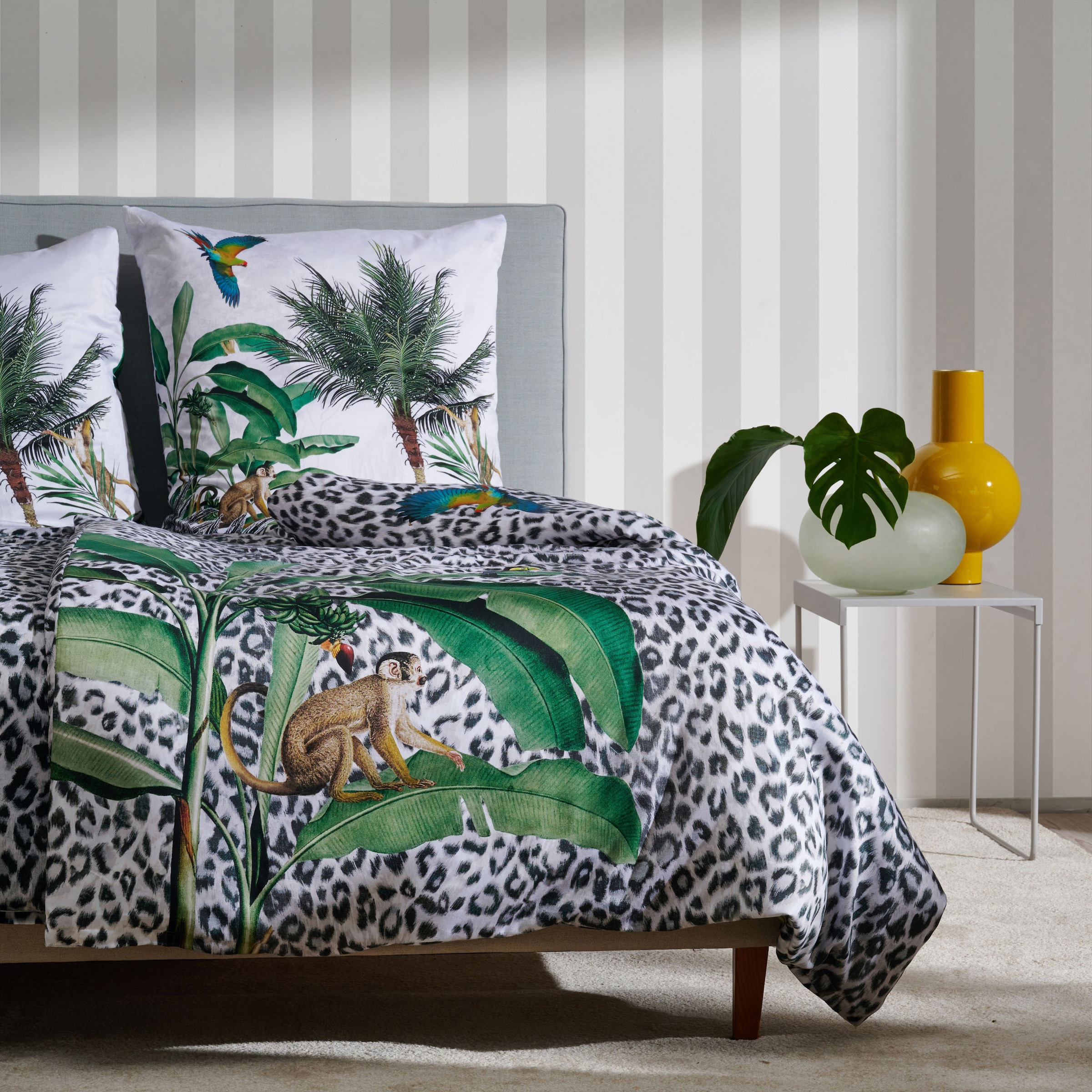 APELT Bettwäsche »Jungle Gots«, Regenwaldmotiv