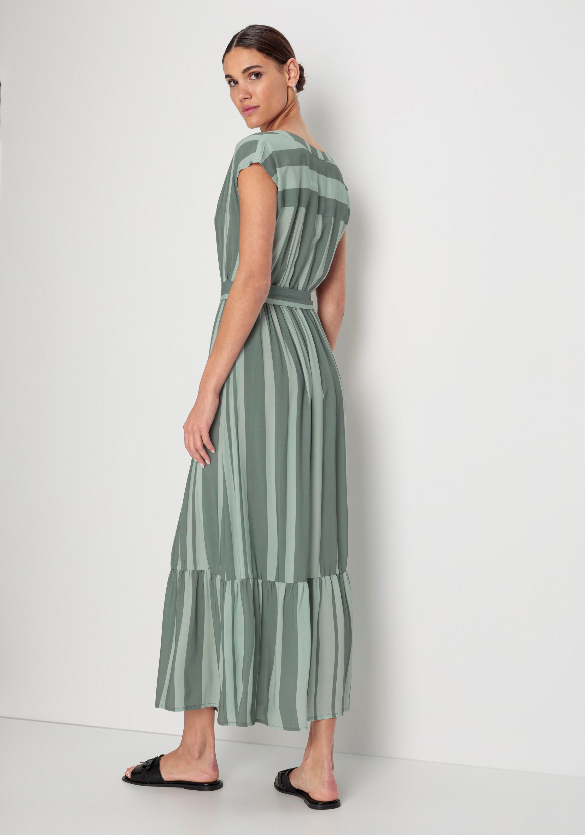 HECHTER PARIS Midikleid, mit Bindeband günstig online kaufen