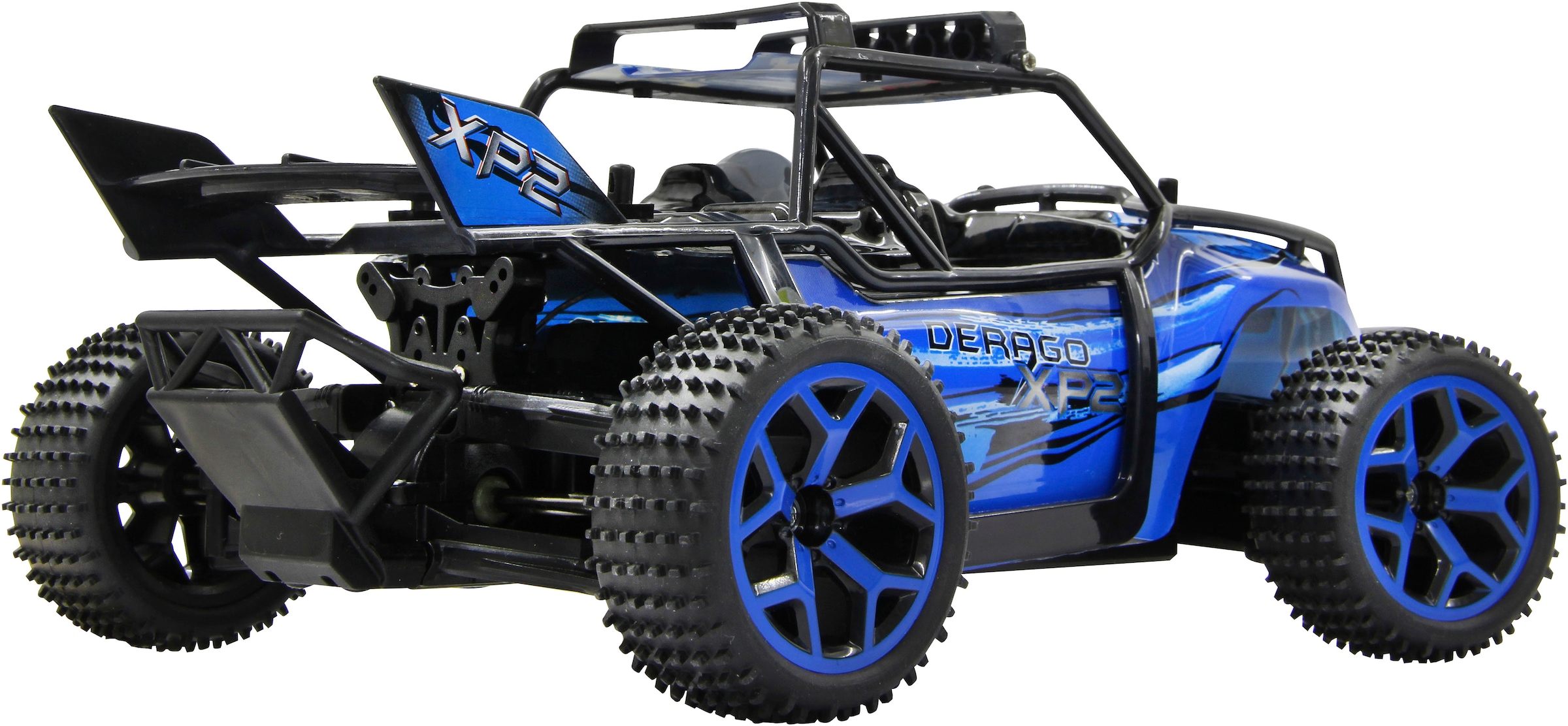 Jamara RC-Auto »Derago XP2 4WD, blau 2,4GHz«, mit Allradantrieb