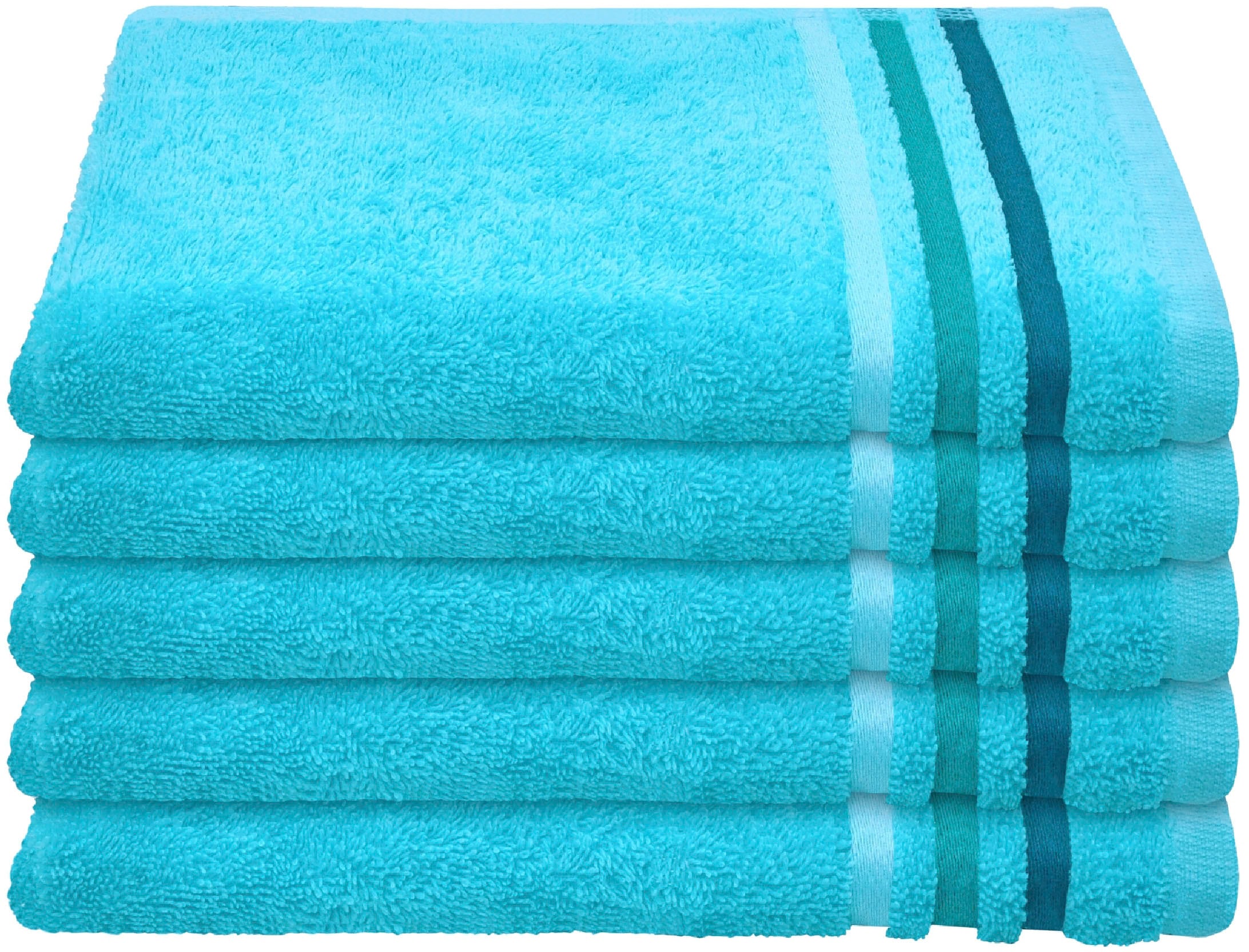 Schiesser Gästehandtücher "Skyline Color aus 100 % Baumwolle mit eleganter günstig online kaufen