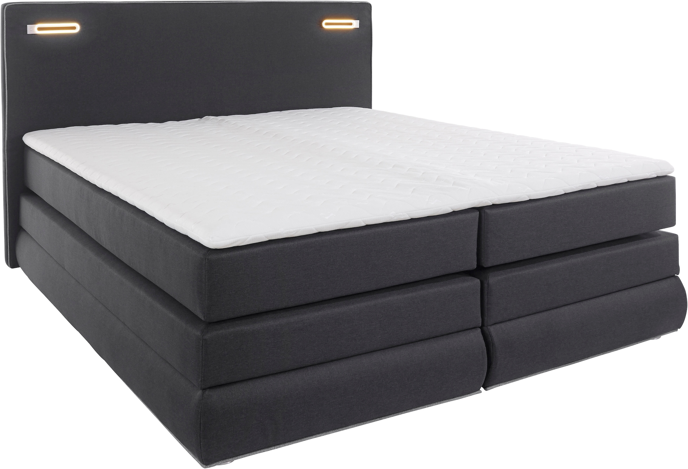 COLLECTION AB Boxspringbett "Ninoni mit Kaltschaummatratze", inkl. Bettkast günstig online kaufen