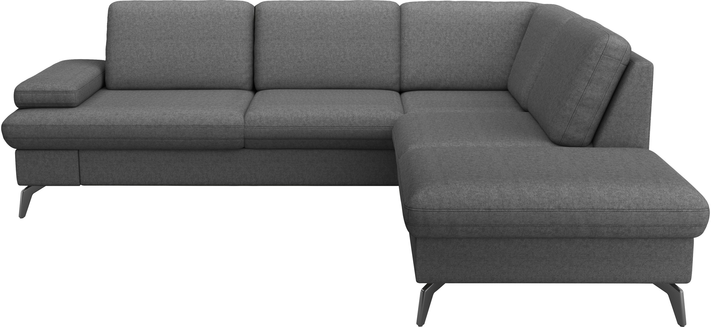 sit&more Ecksofa "Morris Jubi L-Form", inkl. Armteilfunktion und 1 Zierkiss günstig online kaufen
