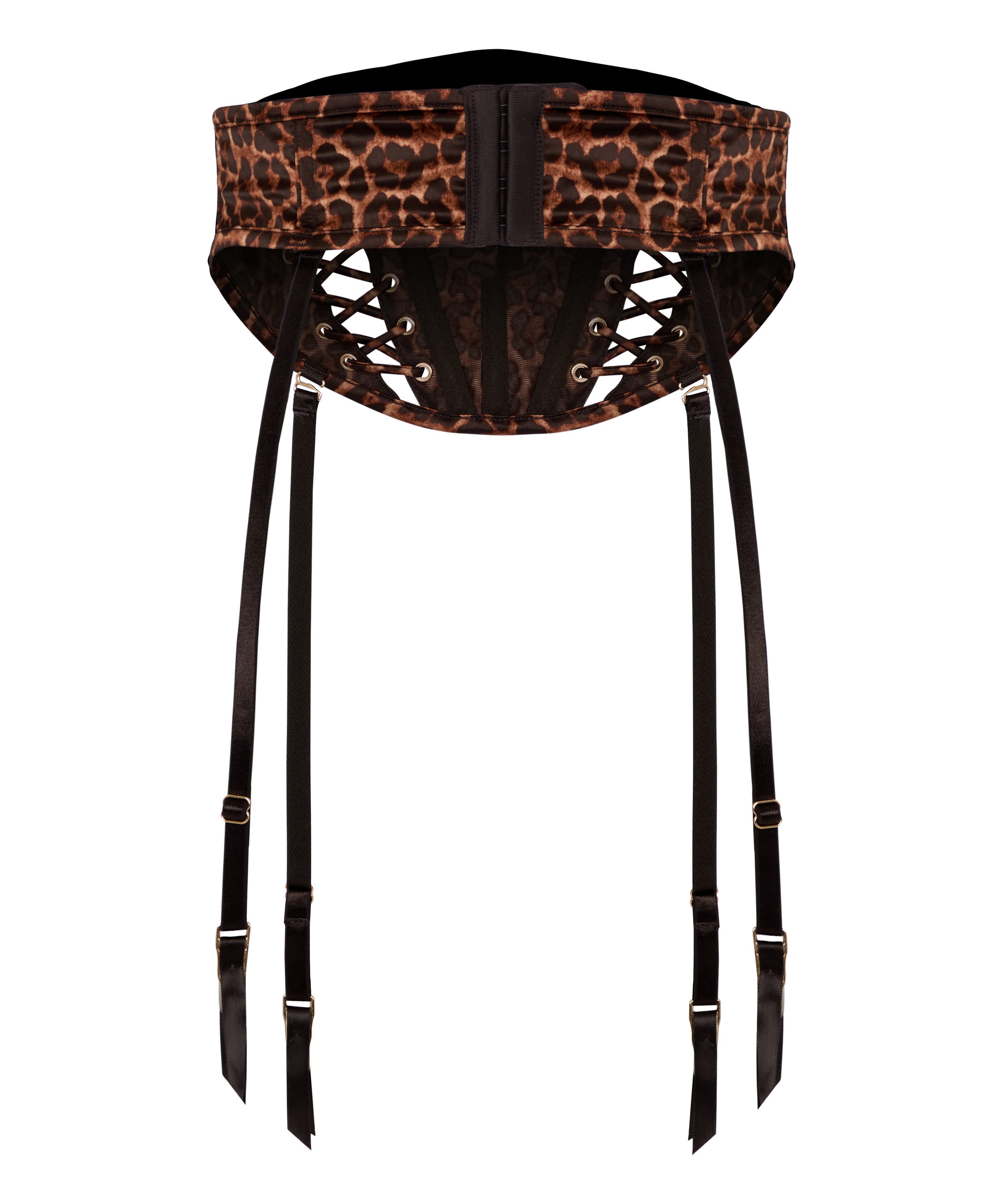 Hunkemöller Strumpfhalter »Quinn Waspie mit Animal-Print«