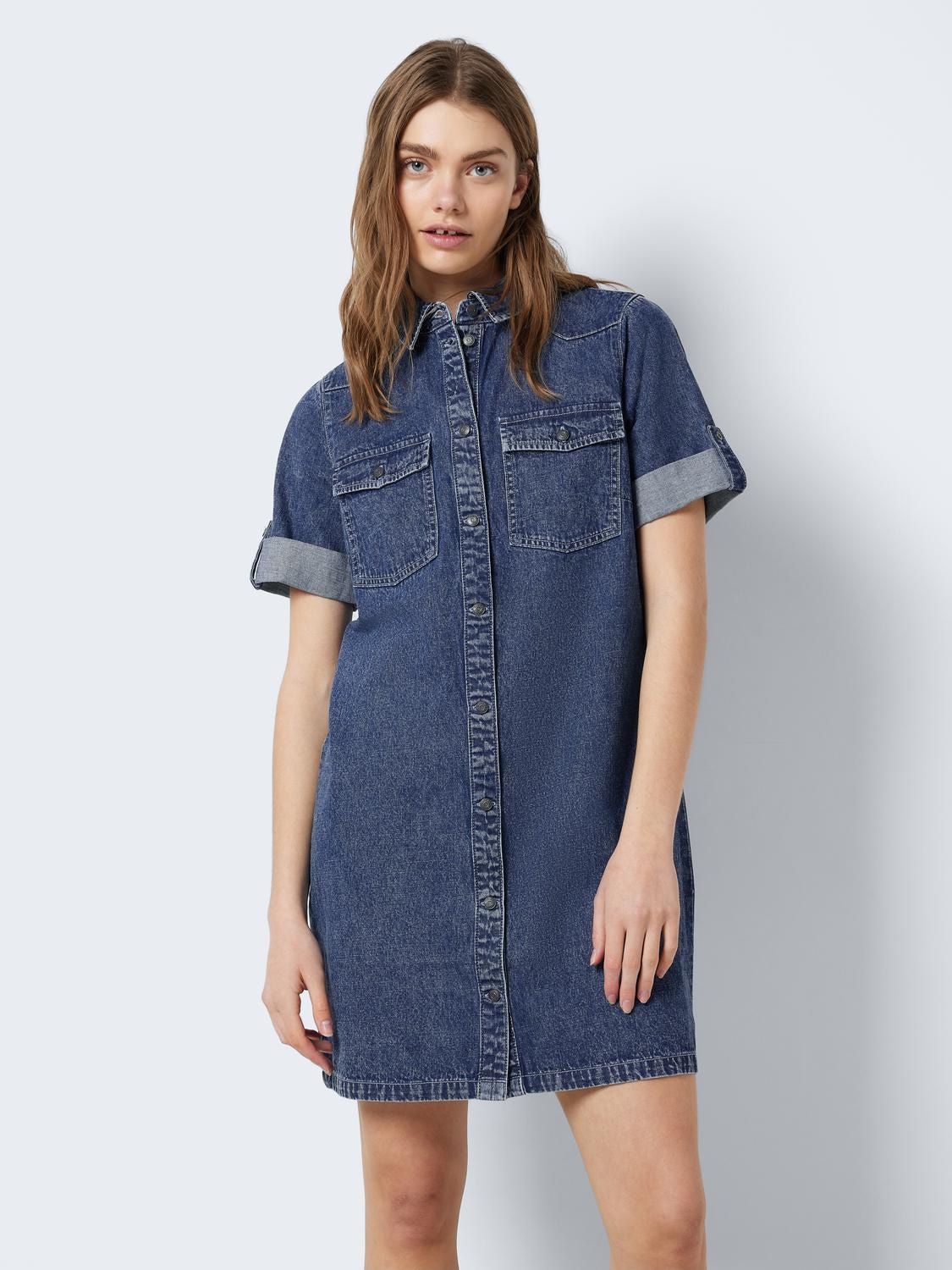 Noisy may Jeanskleid »NMNEW SIGNE S/S DENIM DRESS WG002MB NOOS«