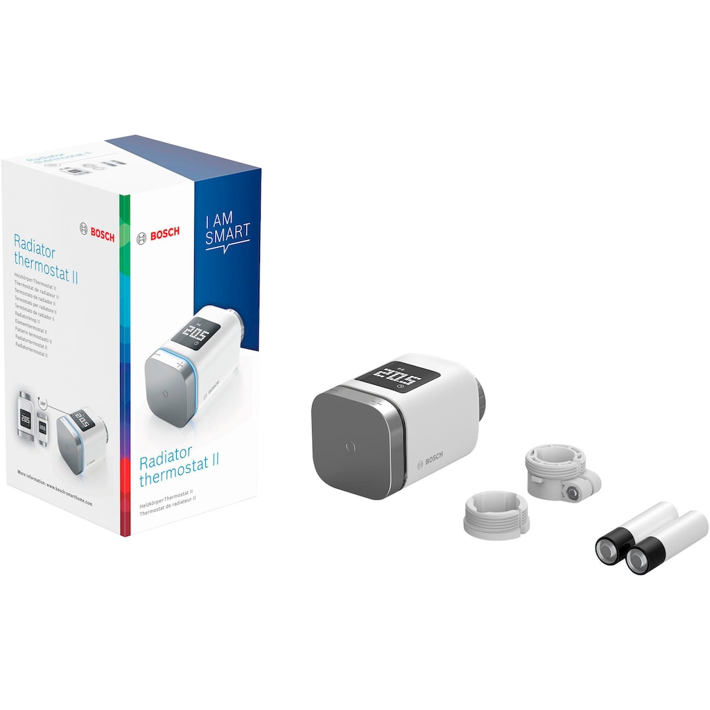 BOSCH Heizkörperthermostat »Smart Home Heizkörper-Thermostat II 4er-Set«