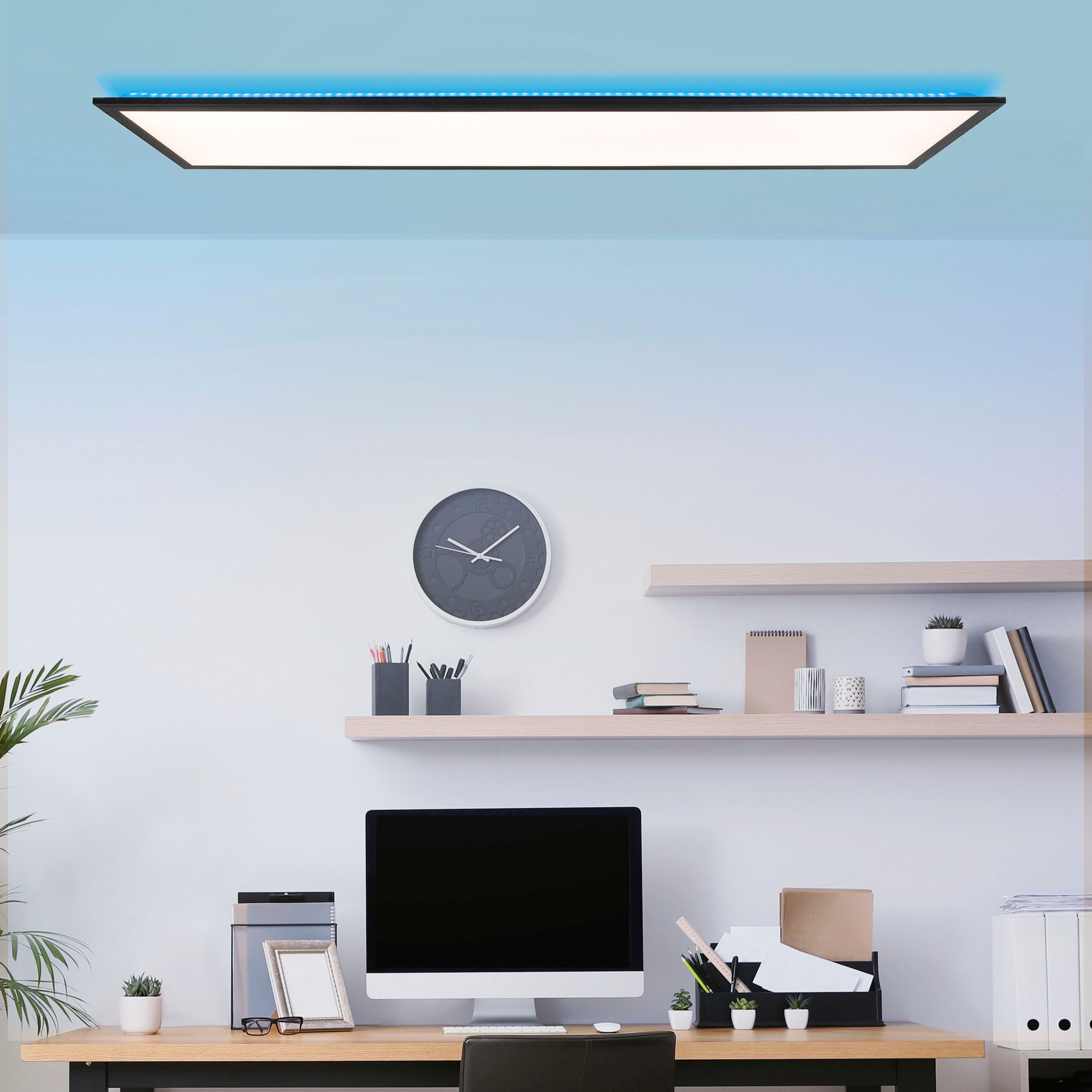 my | home 120x30 RGB LED »Ian«, Panel CCT cm BAUR Backlight, Fernbedienung, Farbtemperatursteuerung,