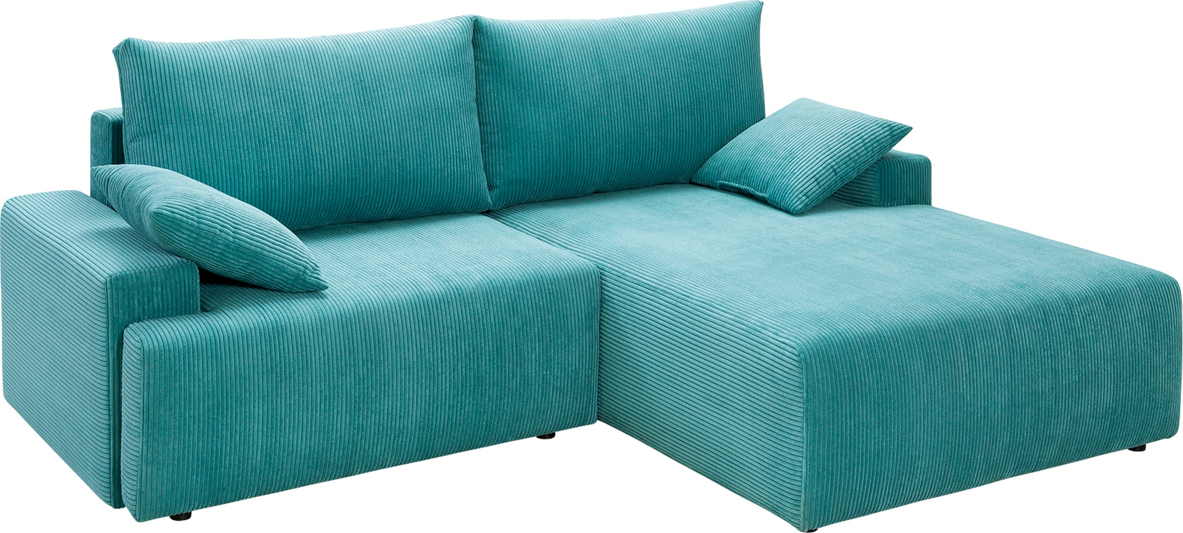 Thumbnail - exxpo - sofa fashion Ecksofa "Orinoko, aktuelles Design und hoher Sitzkomfort, L-Form", inkl. Bettfunktion und Bettkaste...