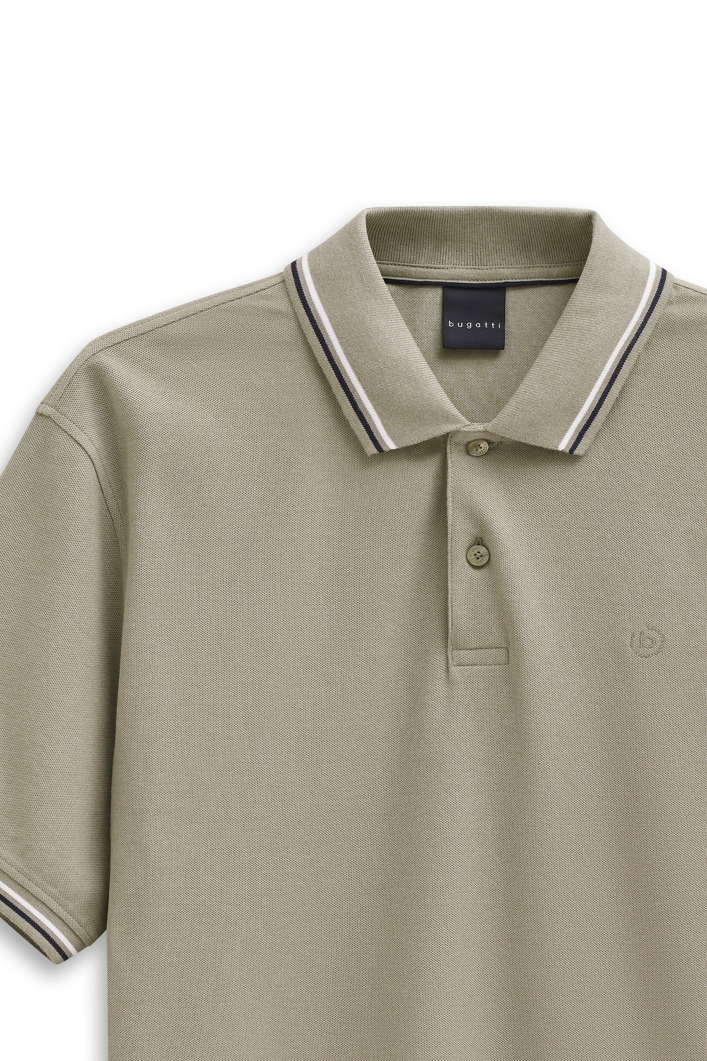 bugatti Poloshirt "Modern Fit", Basic Essential aus Baumwolle günstig online kaufen