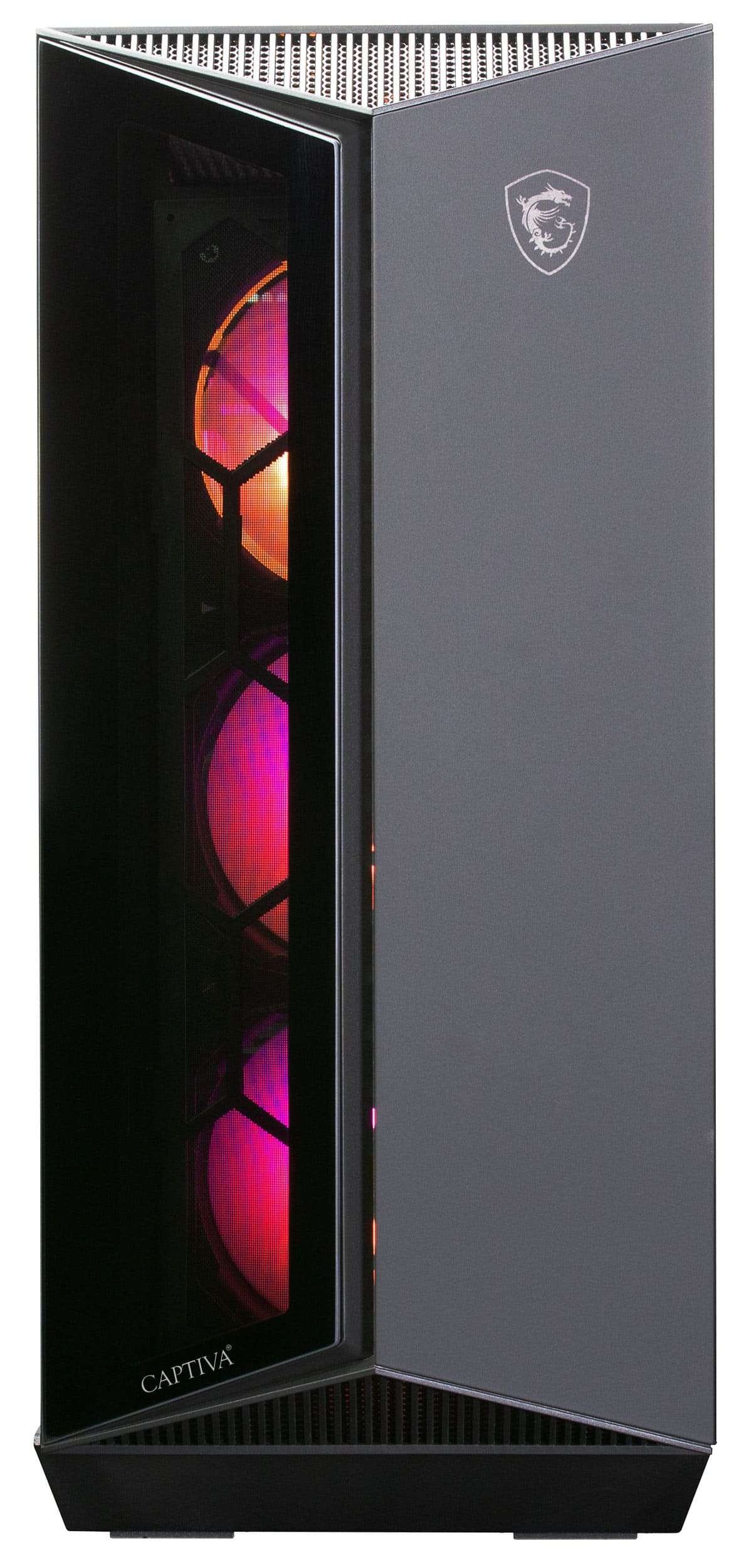 CAPTIVA Gaming-PC "Advanced Gaming R93-241", schwarz, Microsoft Windows 11 Home (64 Bit), 32 GB RAM 1.000 GB SSD, Desktop-PCs