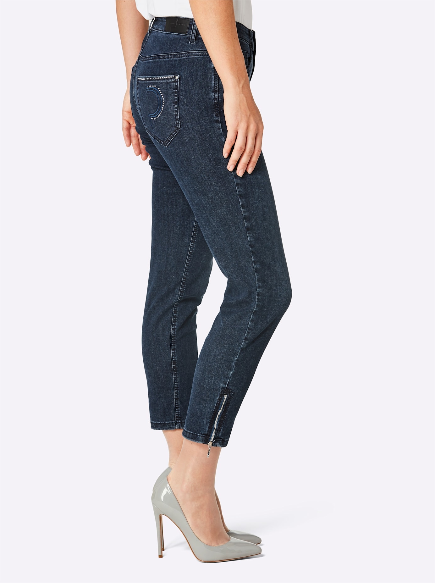 CREATION L PREMIUM 5-Pocket-Jeans, (1 tlg.)