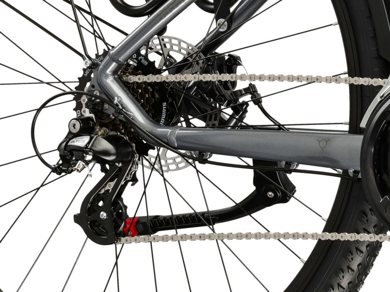 Kross Mountainbike »KROSS Mountainbike Hardtail 27,5" Hexagon 2.0 EQ grau 21 Gänge 2026« 21 Gang Shimano ALTUS M310 Schaltwerk Kettenschaltung