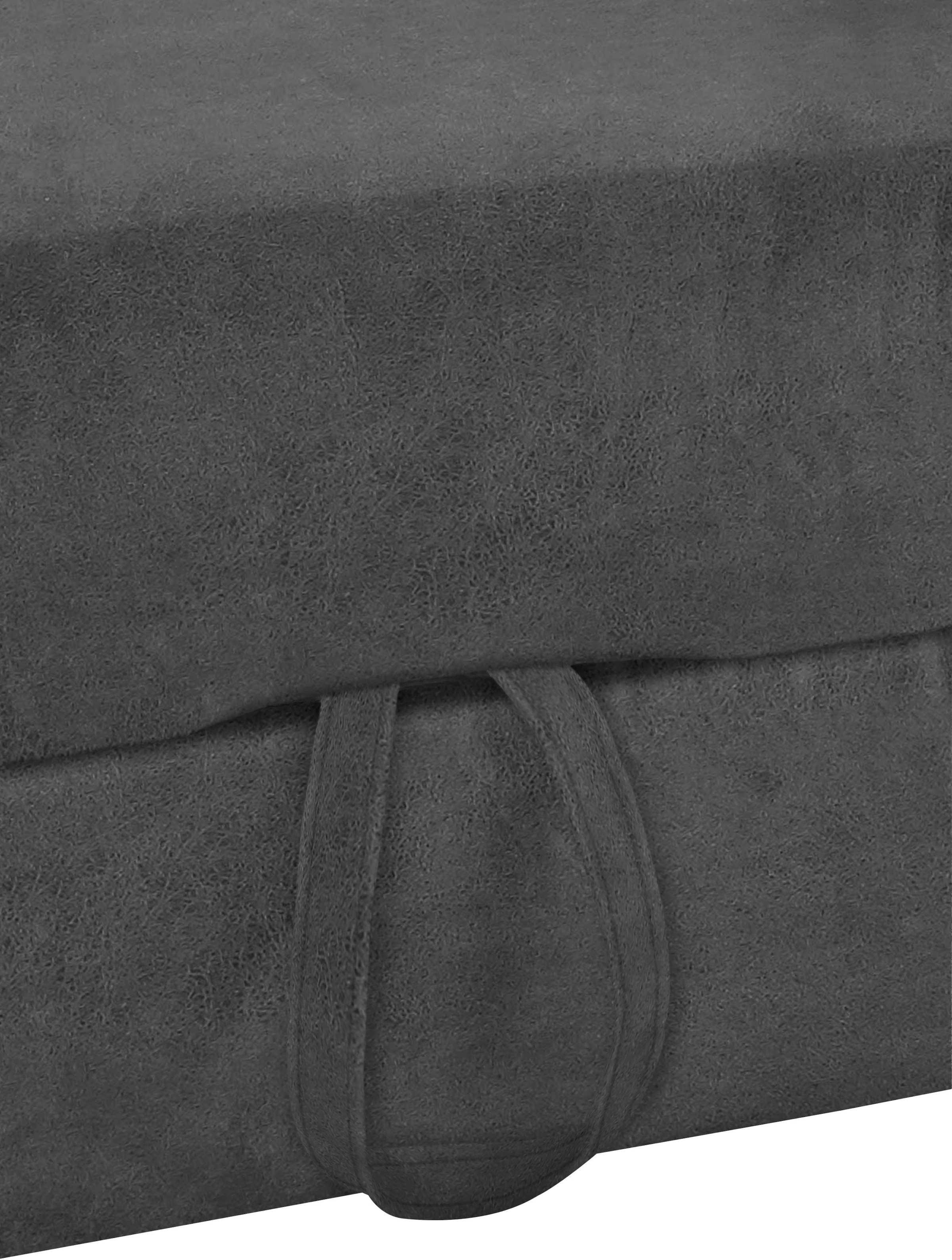 TRENDMANUFAKTUR Wohnlandschaft »Chamber, U-Form«, inklusive zwei Kopfstützen, wahlweise mit Bettfunktion