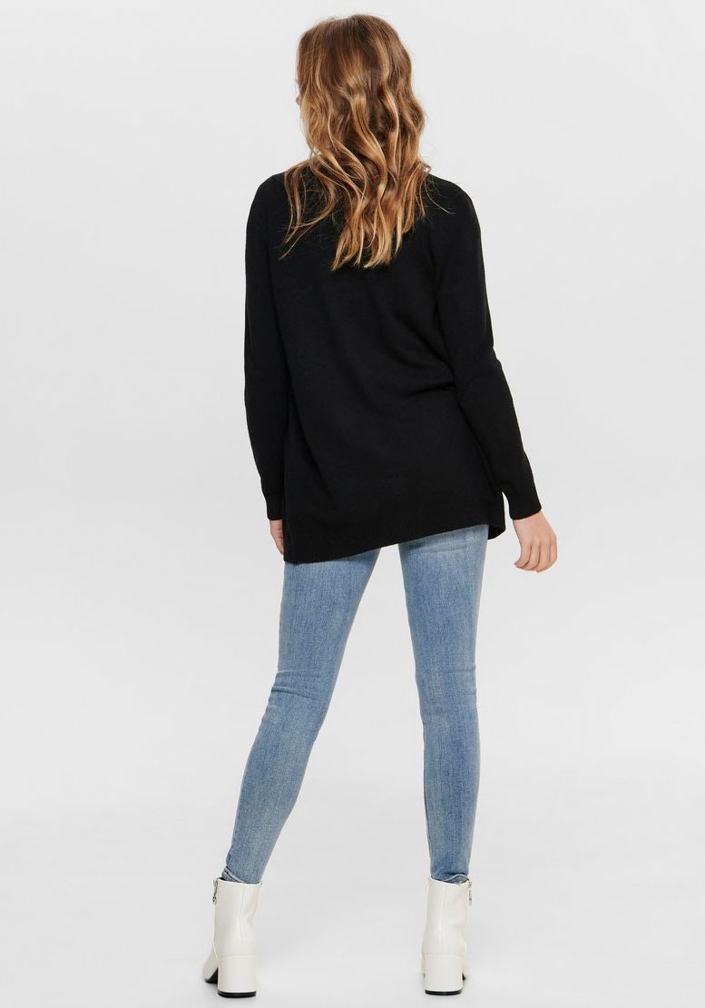 ONLY Strickjacke "ONLLESLY – Cardigan mit Taschen und figurumspielender For günstig online kaufen