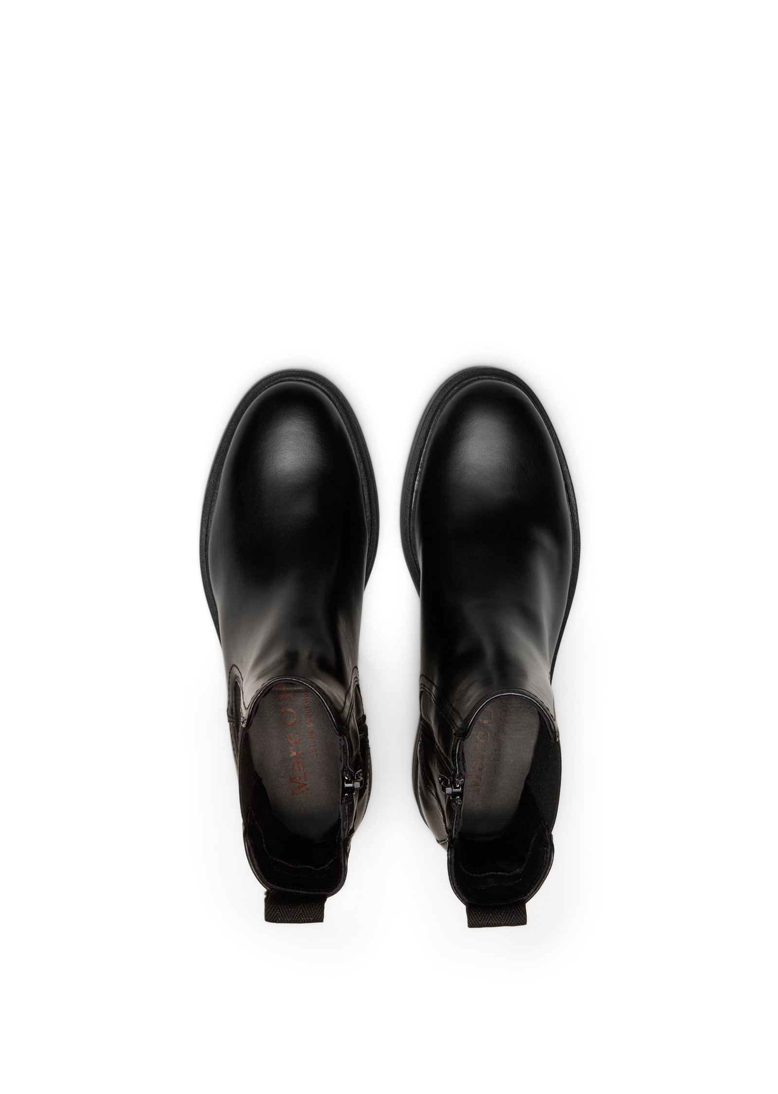 Marc O'Polo Chelseaboots »Model Paula 38«  Stiefelette, Schlupfboots mit seitlichem Stretcheinsatz