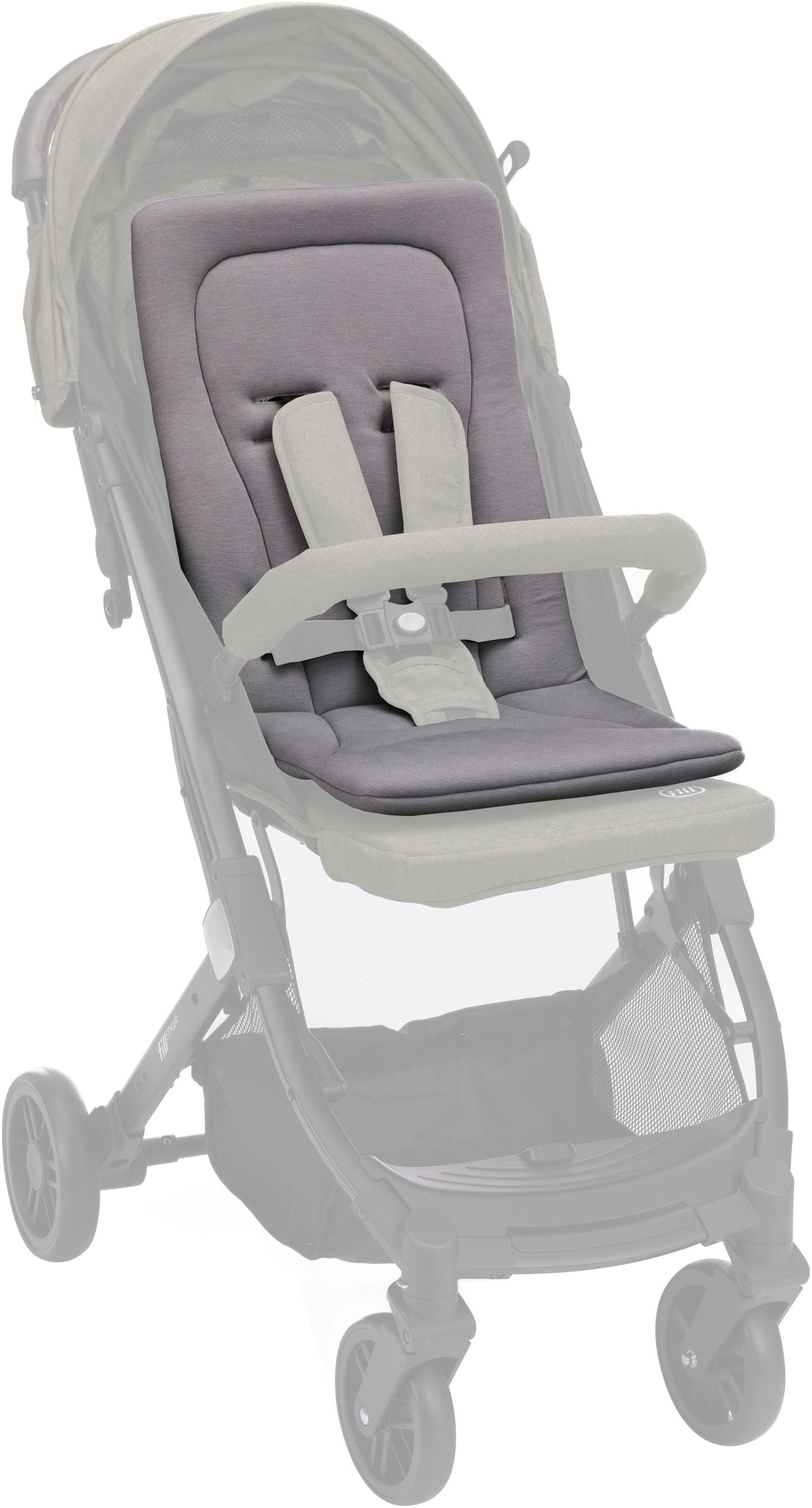 Fillikid Kinder-Sitzauflage »Wendeauflage Liner« für Buggy und Kinderwagen